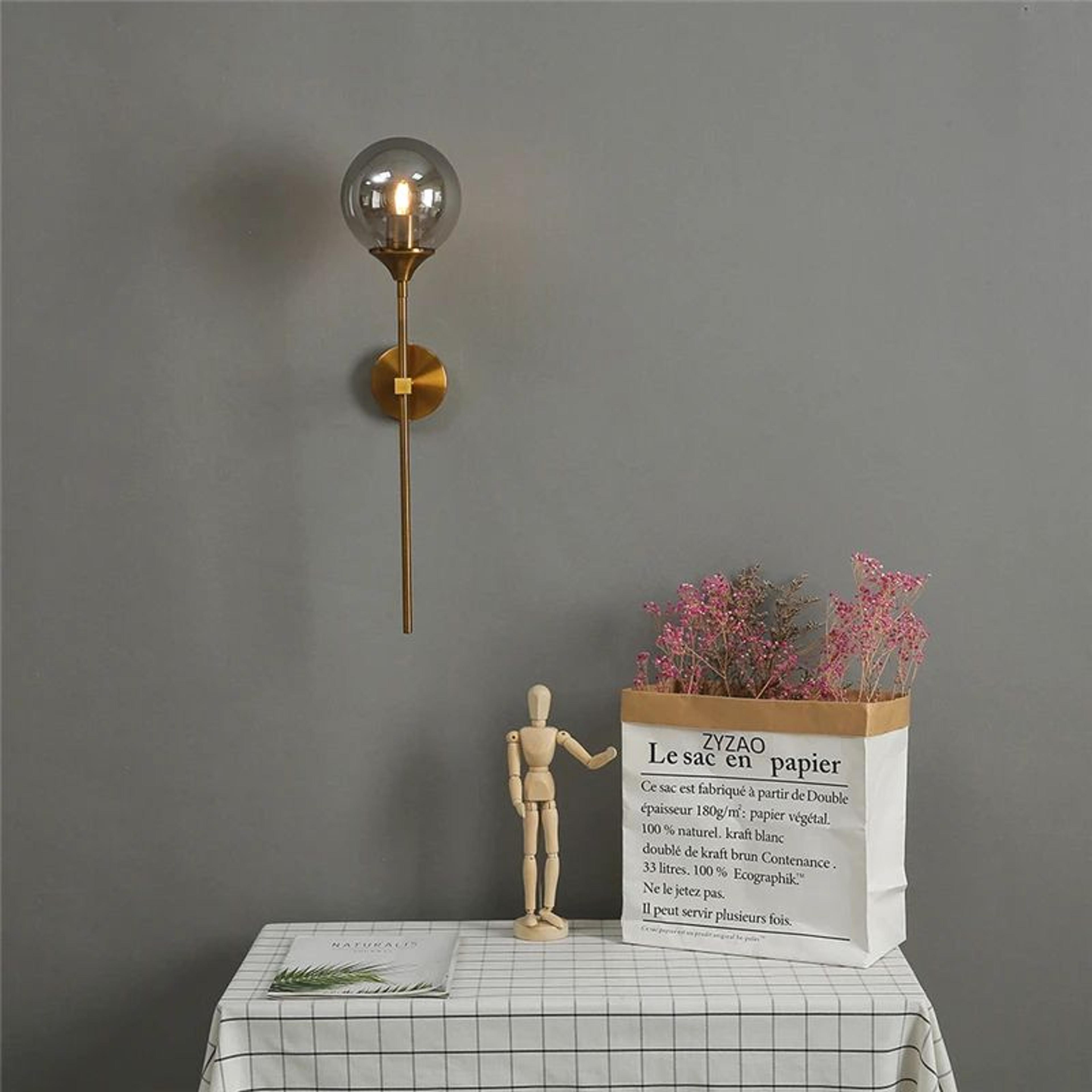 Nordic Long Arm LED Wall Lamp Modern Bedside Light 8