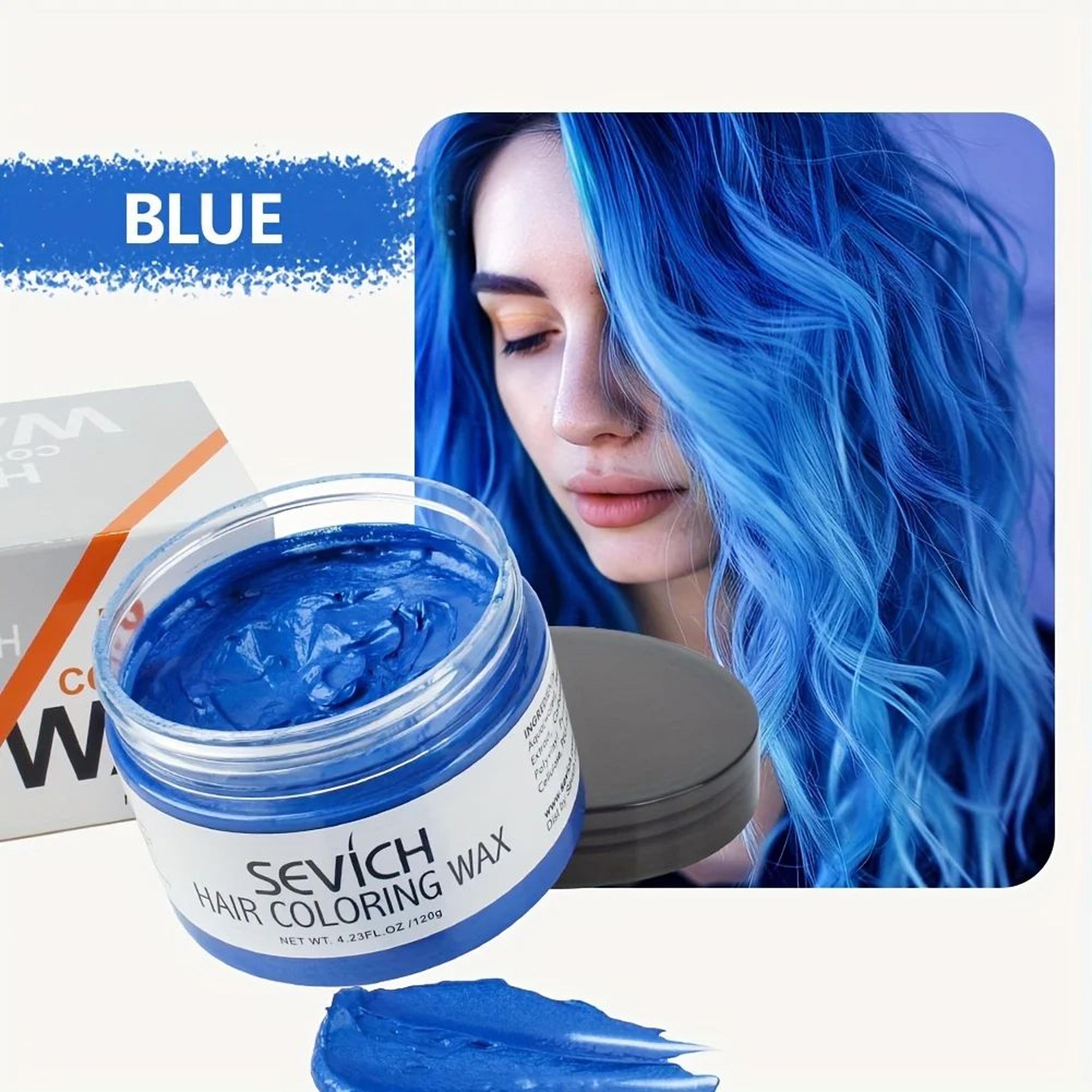 sevich temporary hair color wax washable styling cream