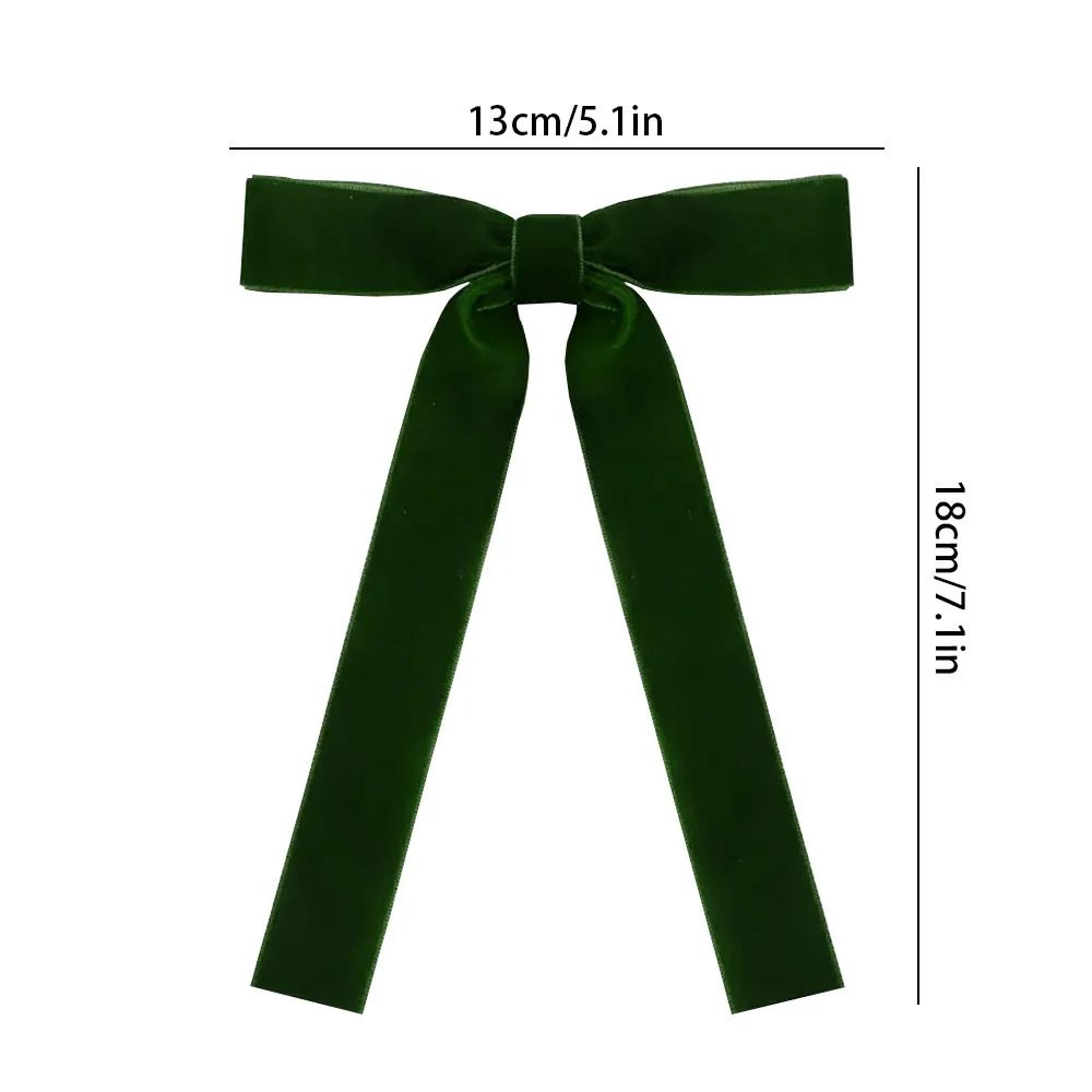 Velvet Ribbon Christmas Tree Bow Decorations Set 17