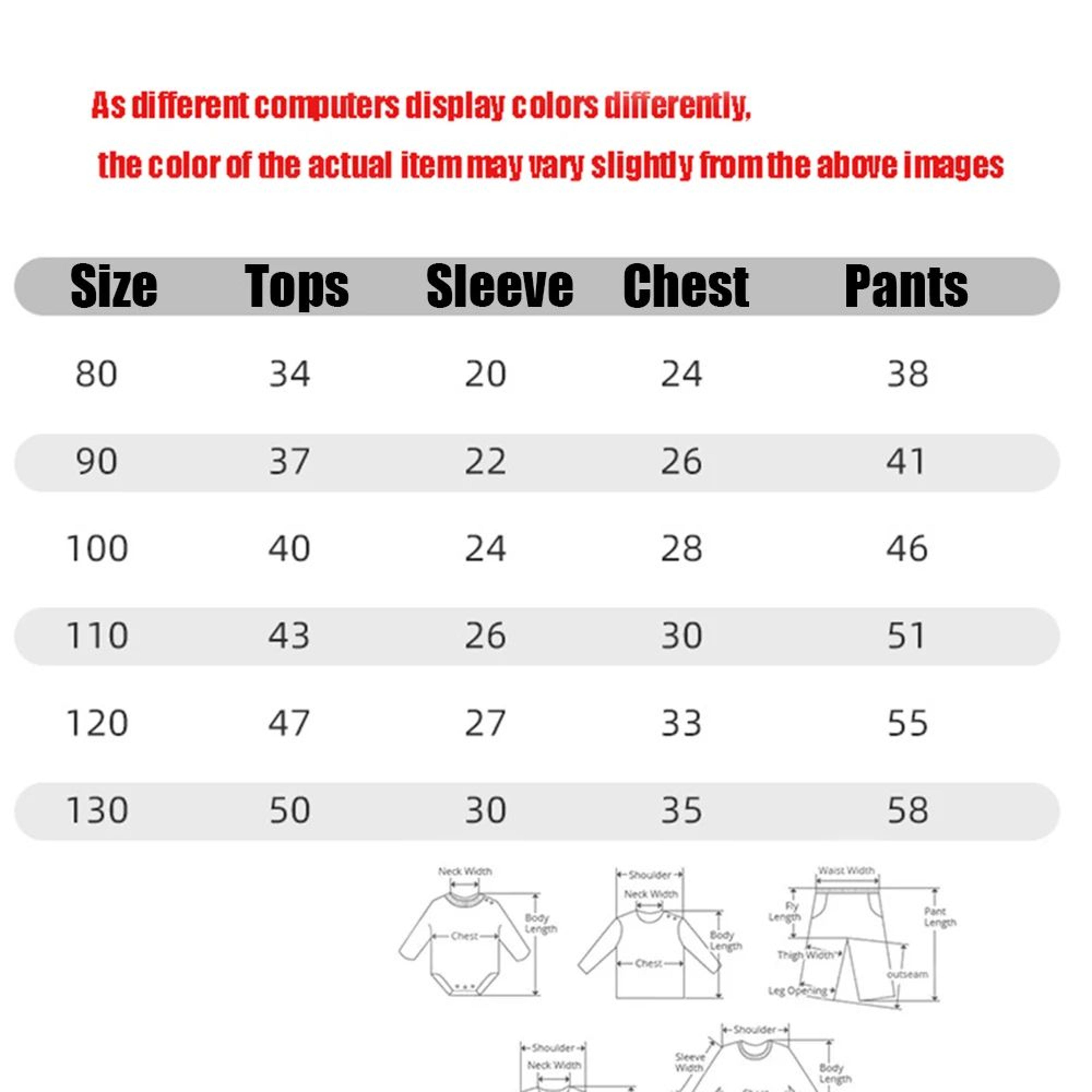Baby Cotton Cartoon Pajama Set Long Sleeve Toddler Sleepwear 1