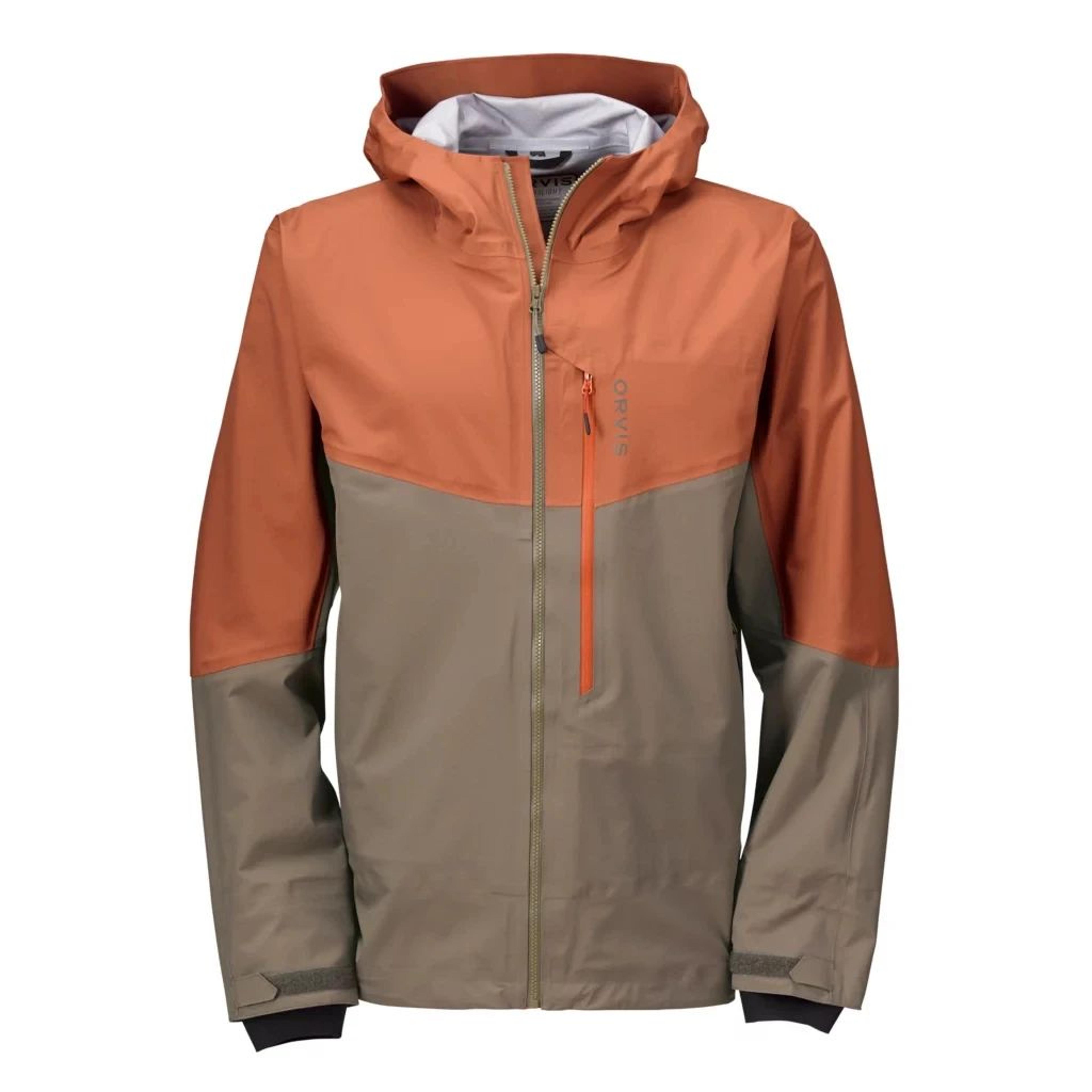 Mens Ultralight 3L Waterproof Wading Jacket Breathable Outdoor Rain Coat 1