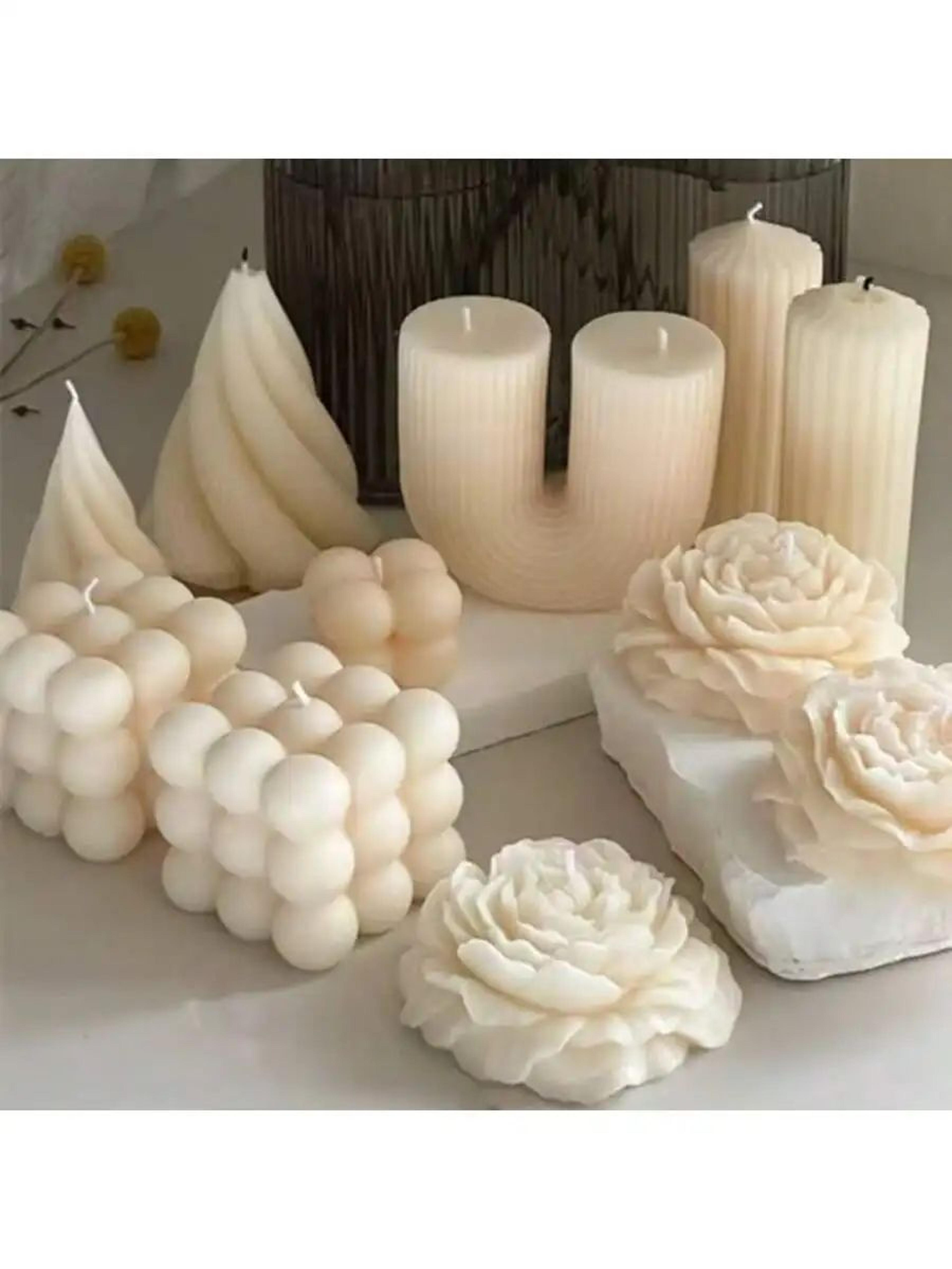 Natural Soy Wax For Candle Making 50g1000g DIY Candle Material 6