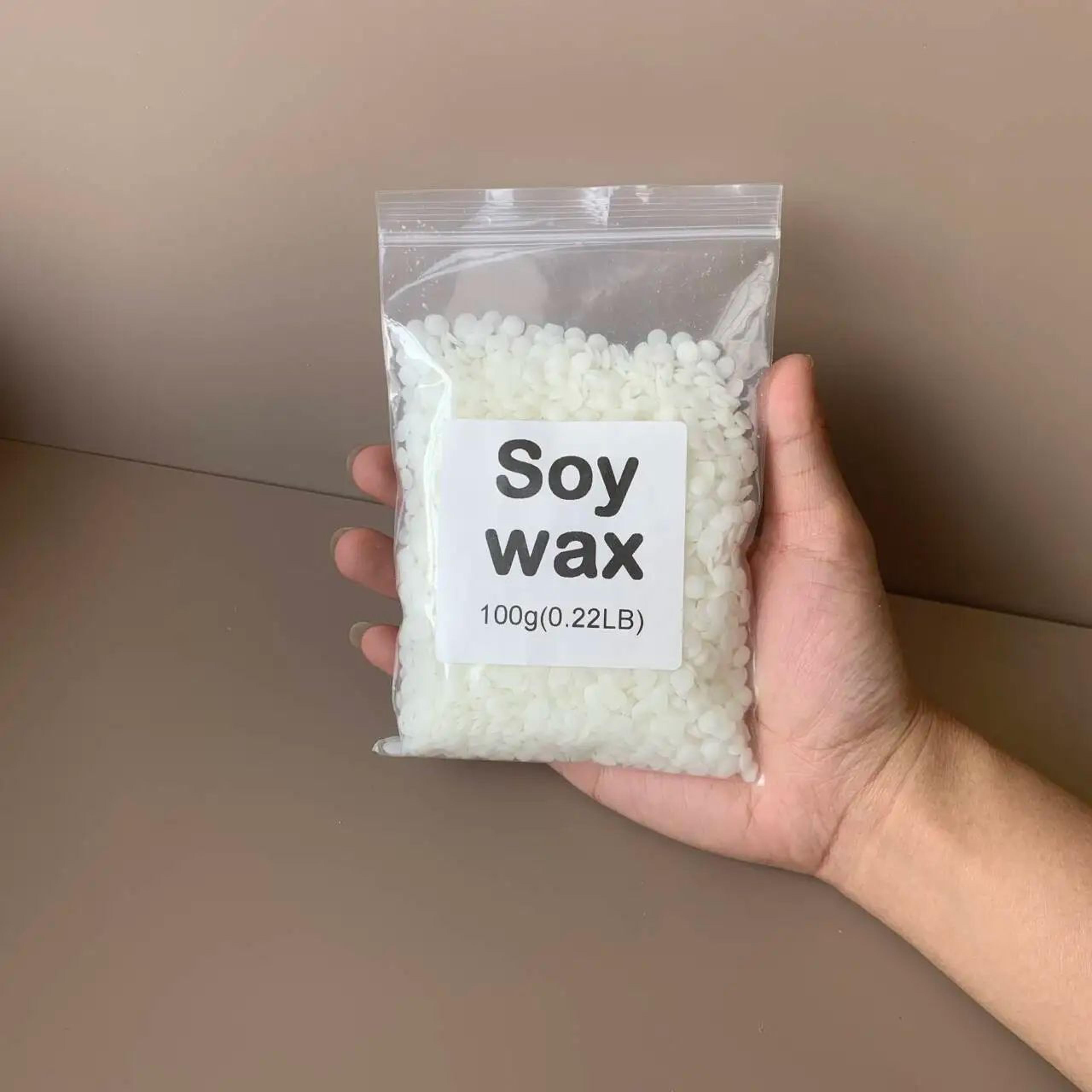 Natural Soy Wax For Candle Making 50g1000g DIY Candle Material 9