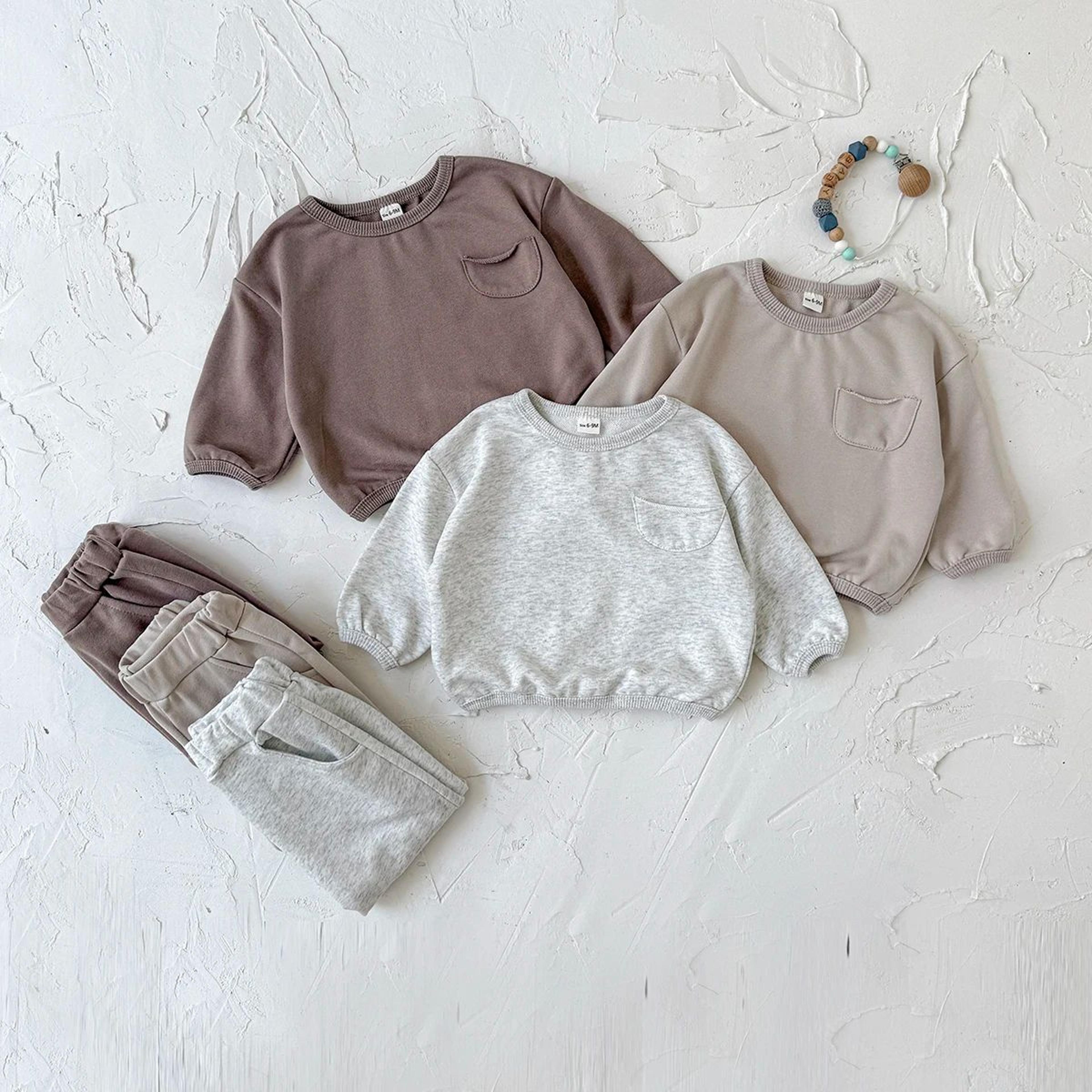 kids new york hoodie and jogger pants set
