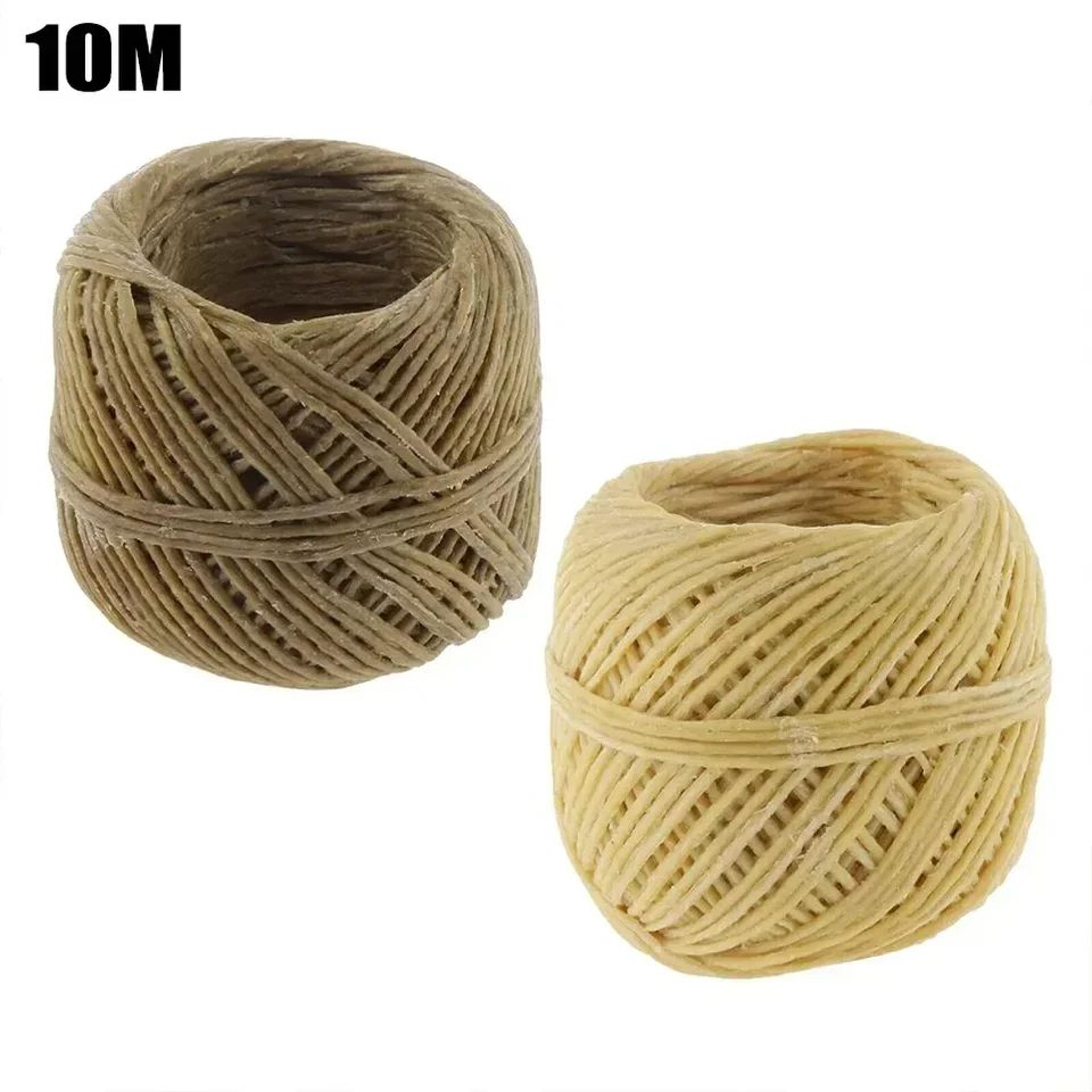 Organic Beeswax Coated Hemp Candle Wick Roll 3