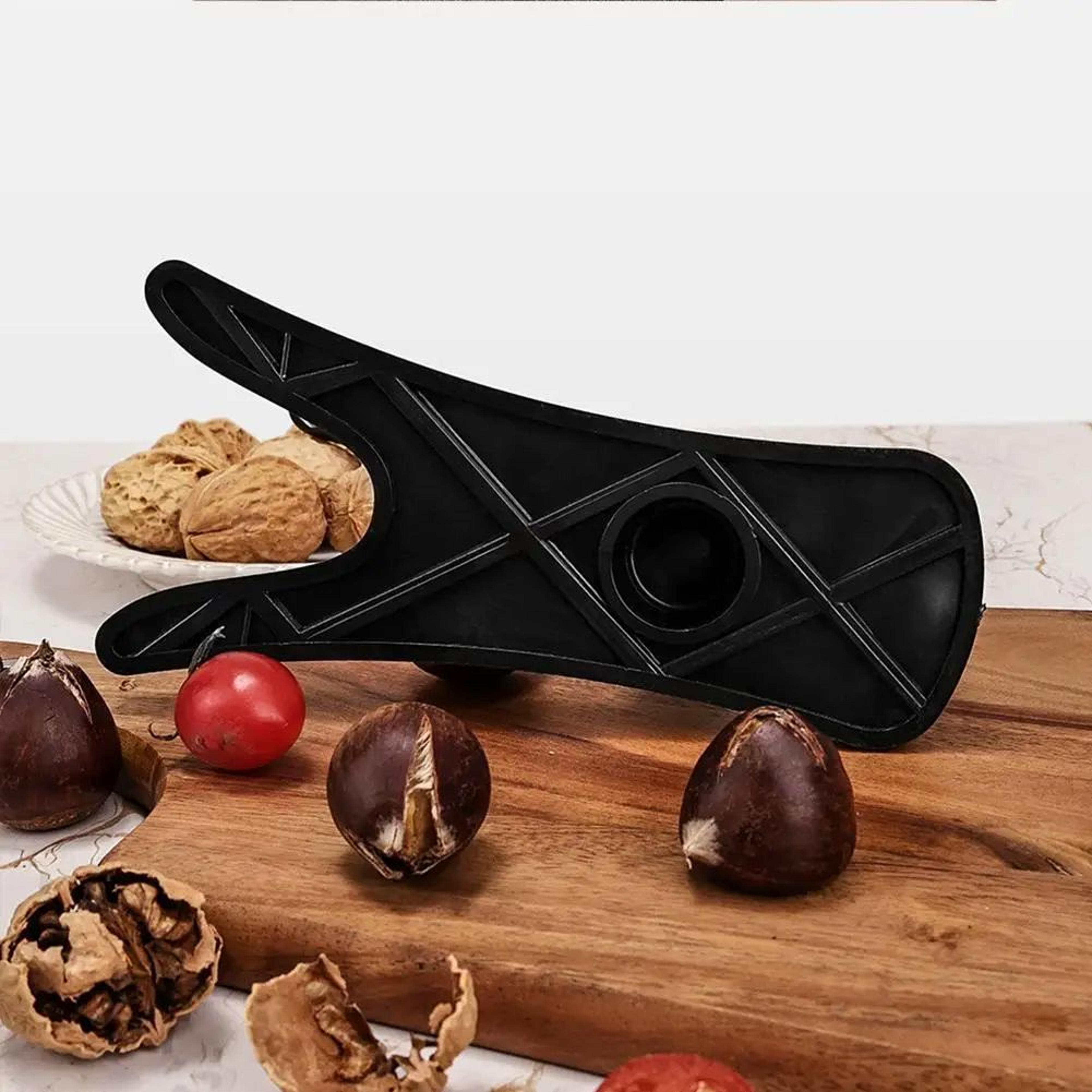 Stainless Steel Chestnut Cutter Nutcracker Shelling Tool 1
