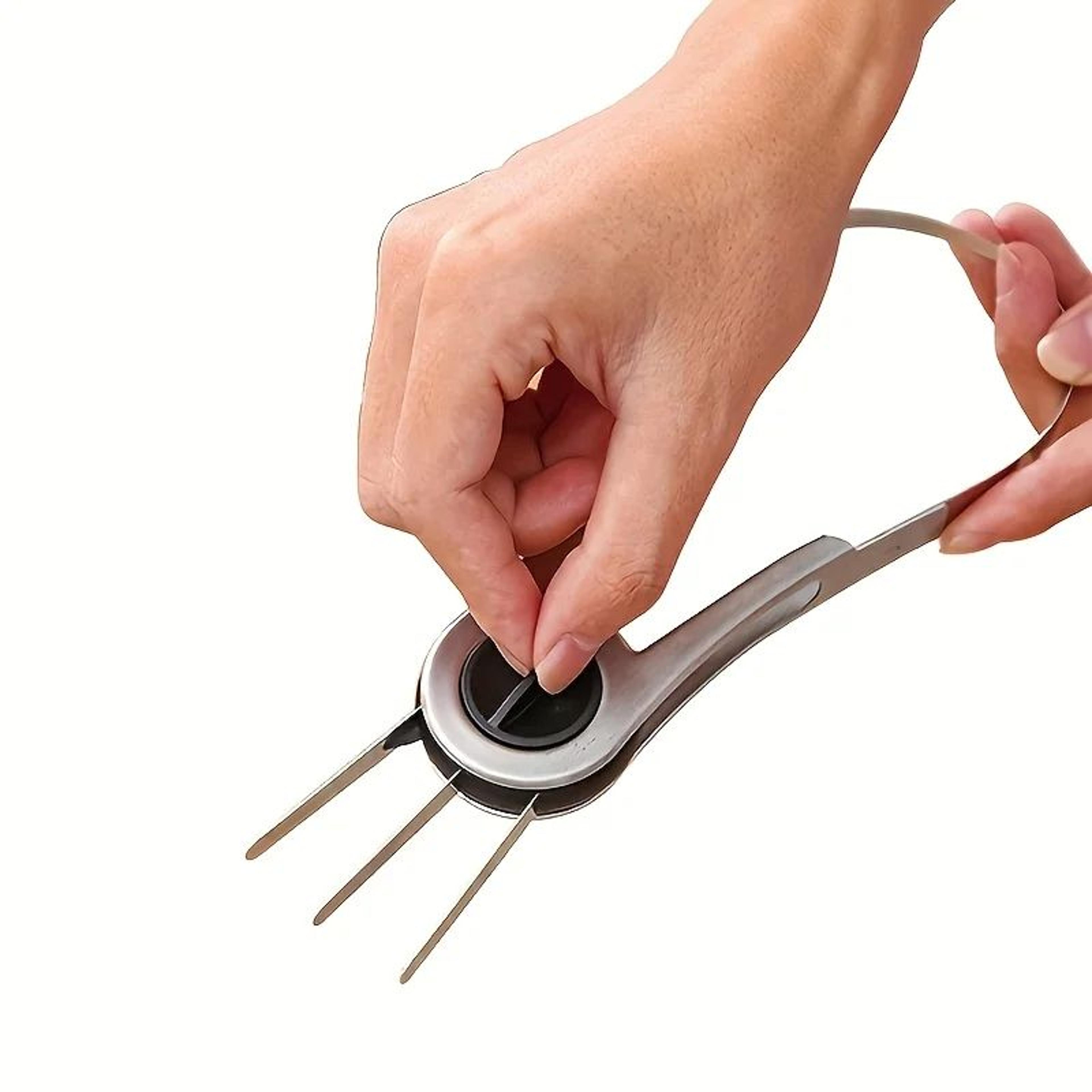 Stainless Steel Mango Slicer Peeler And Fruit Cutter Tool 8