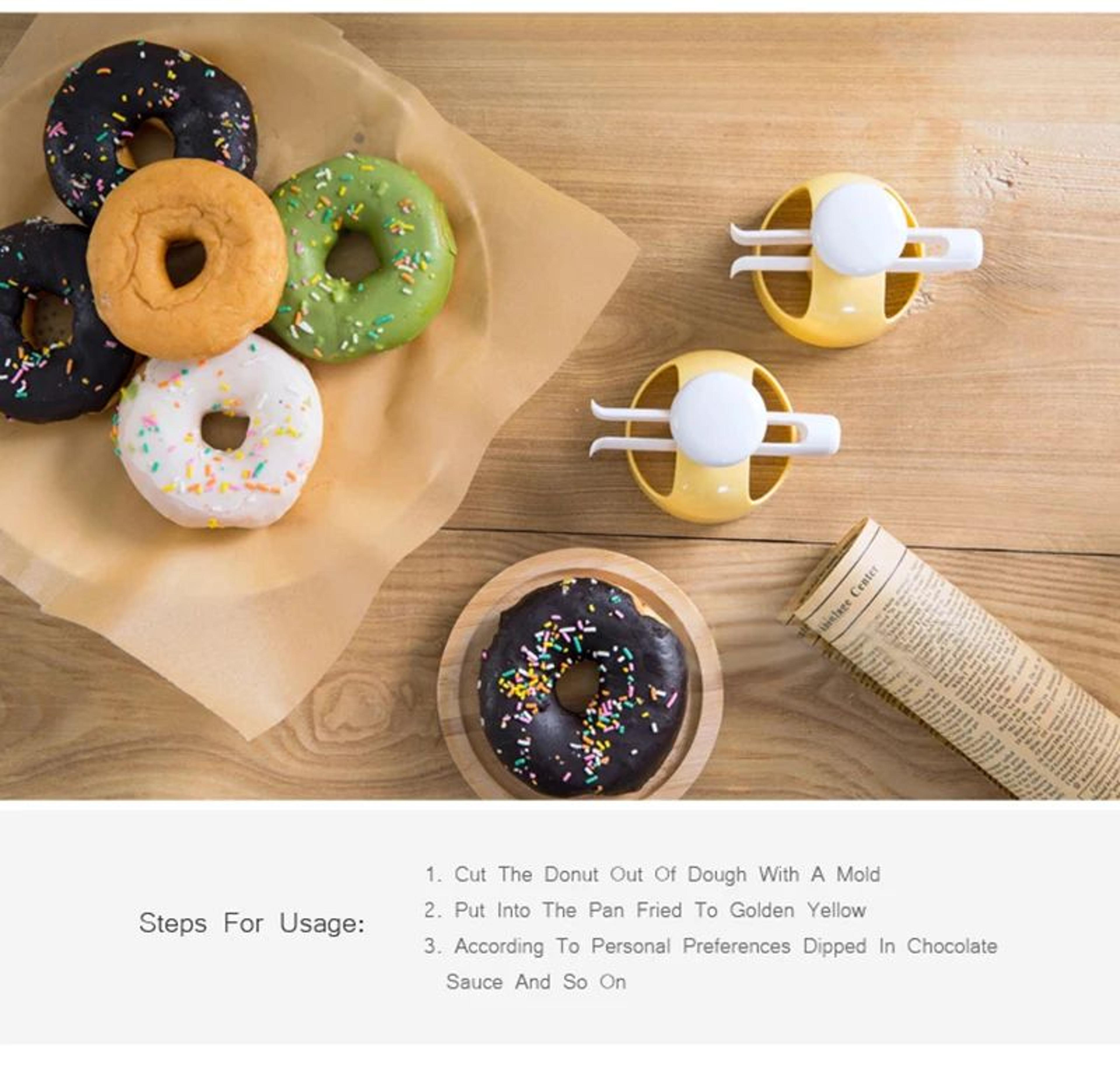 Creative Donut Mold Cutter DIY Dessert Baking Tool 9