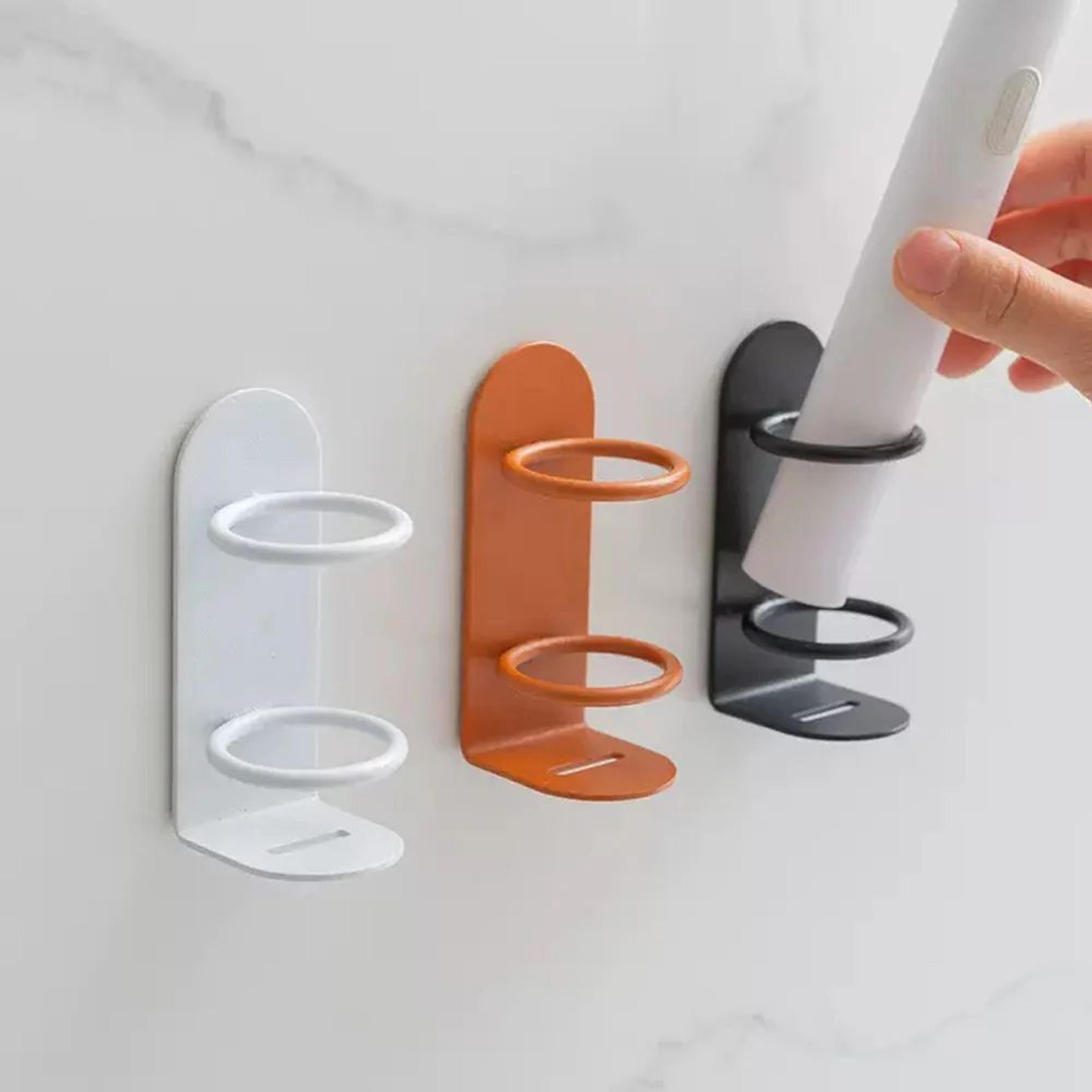 Wall Mounted Metal Toothbrush Holder No Drill Bathroom Rack 5