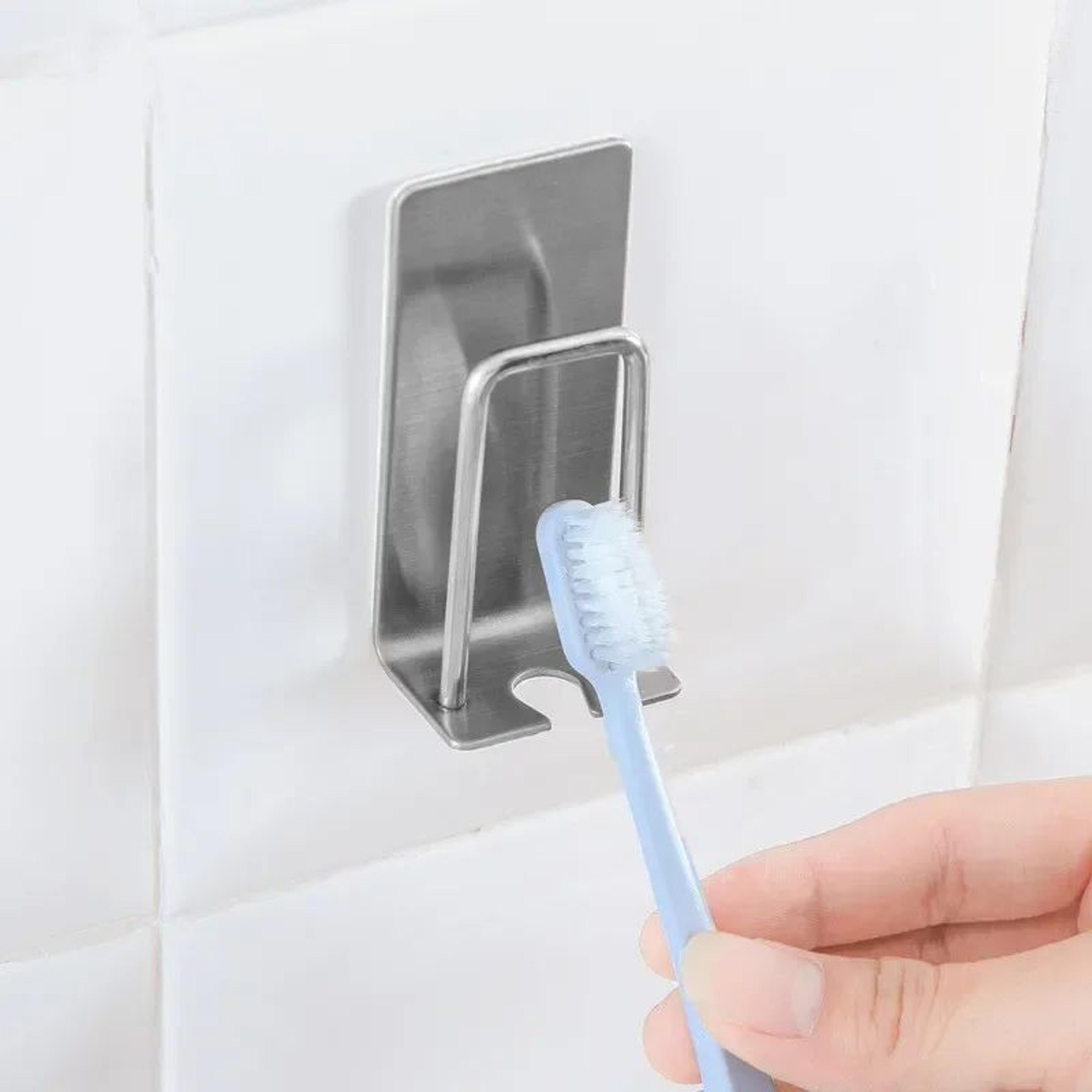 Stainless Steel Wall Mount Toothbrush Holder Bathroom Rack 9