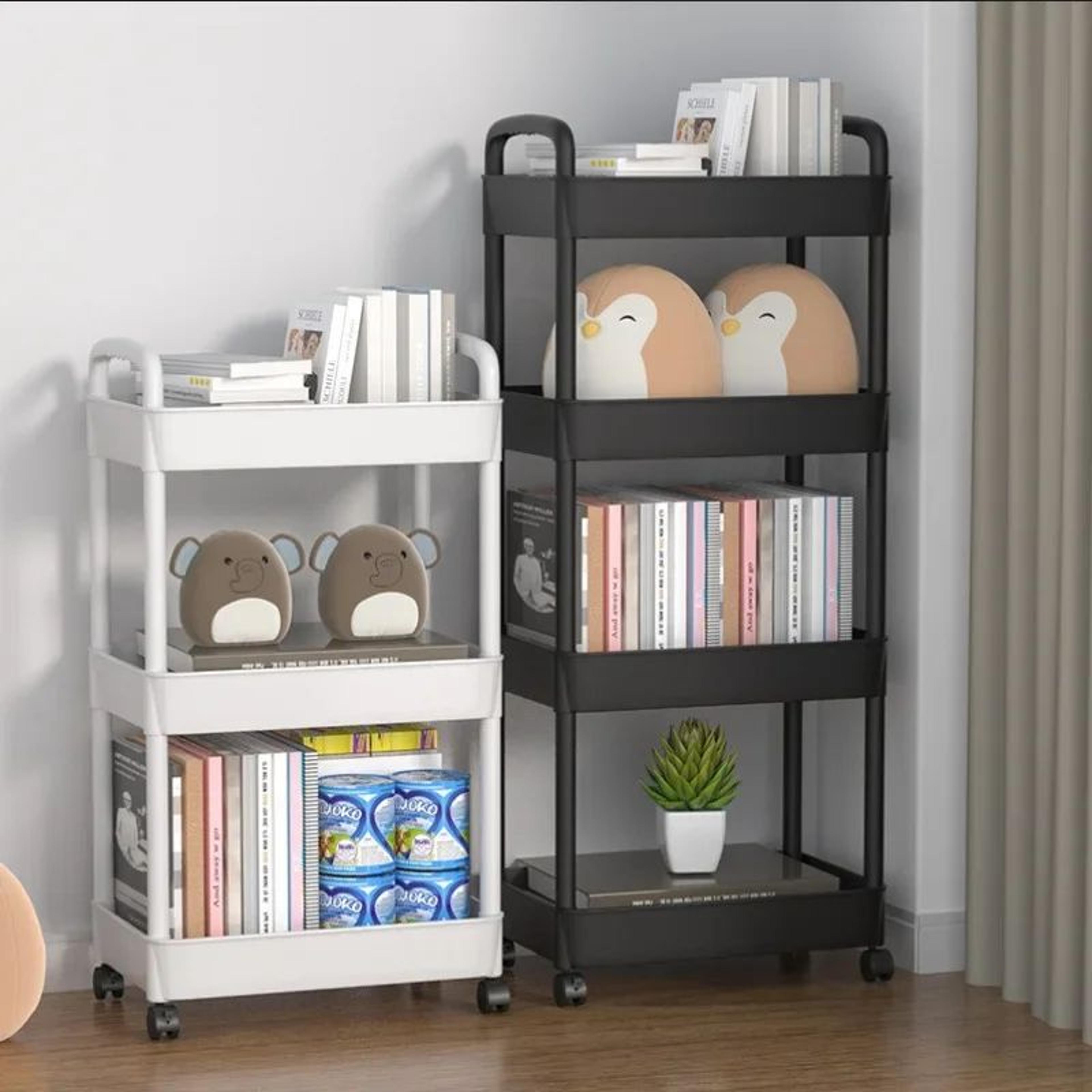35 Layer Rolling Storage Trolley Cart With Wheels Organizer 5