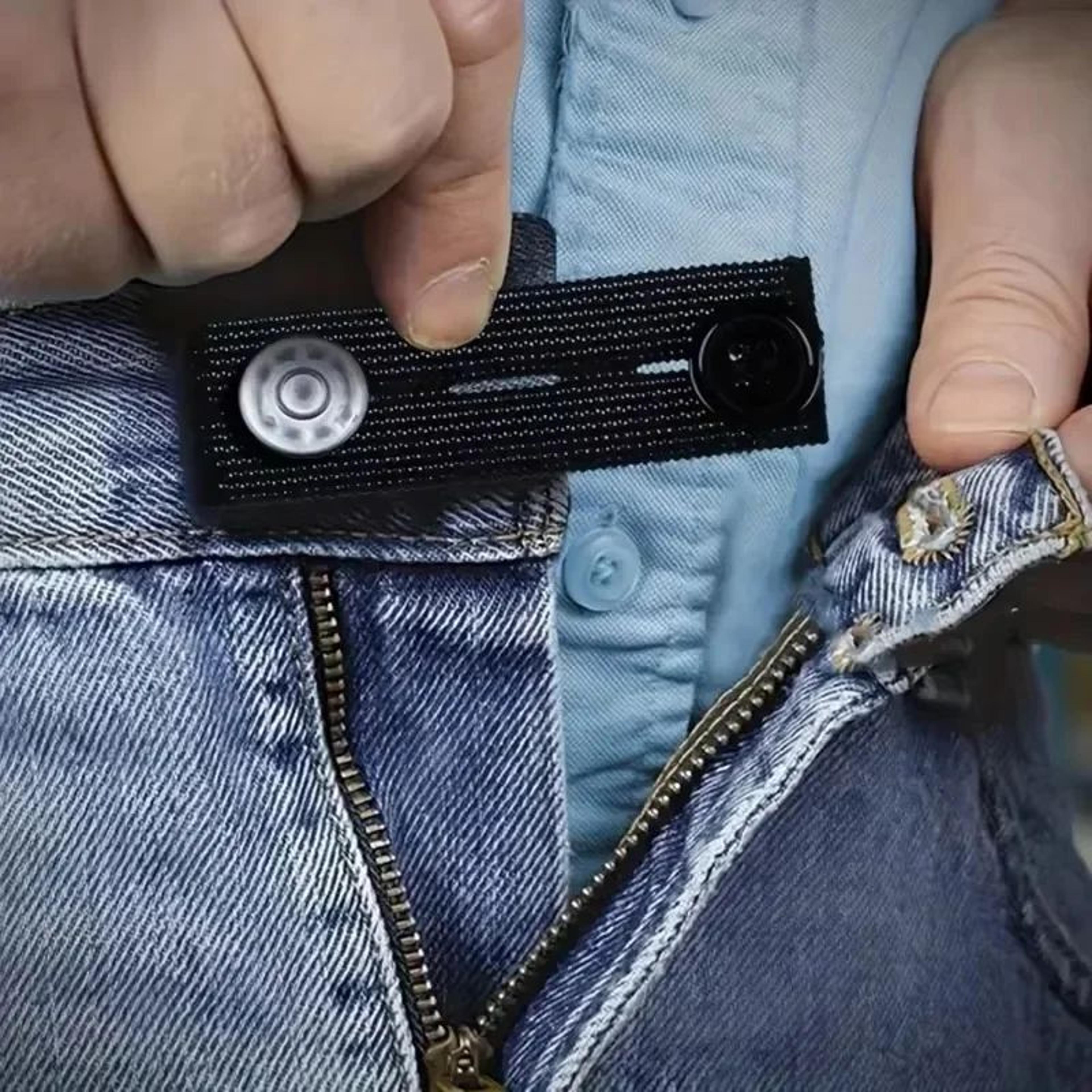 pant extender button set adjustable waistband hooks