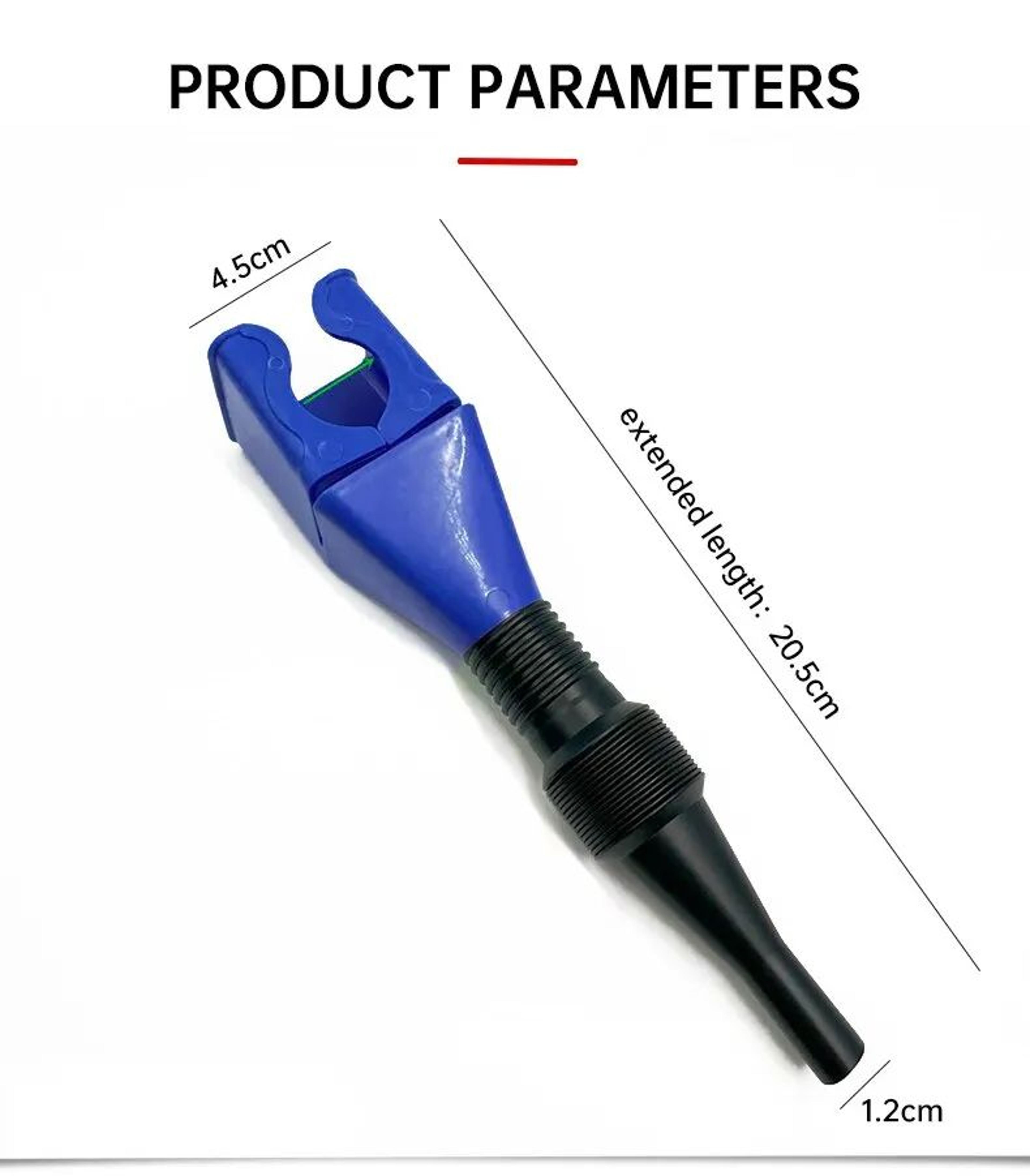 Plastic Oil Funnel With Filter Car Motorcycle Tool 7
