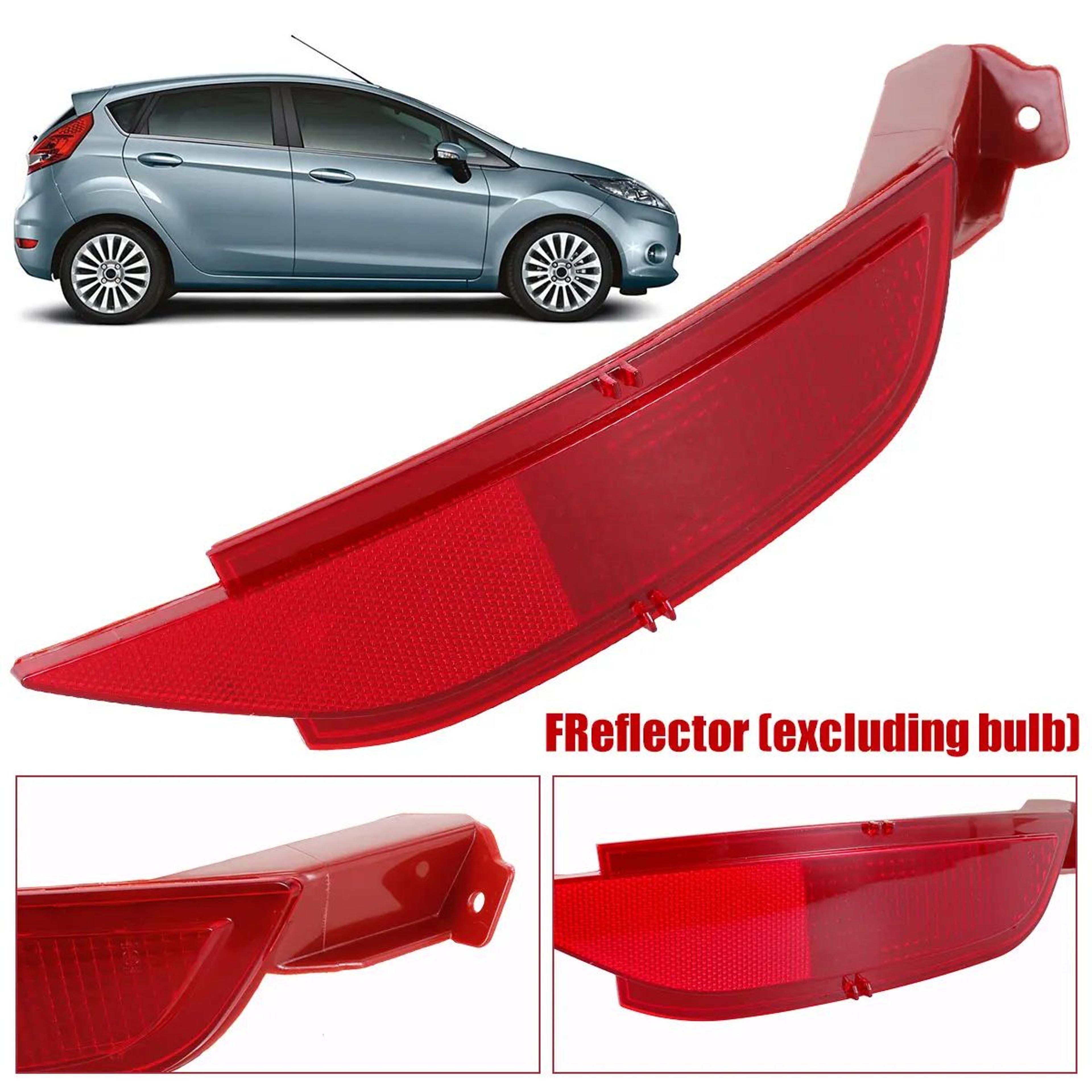 right rear bumper reflector light for ford fiesta 2009 to 2014