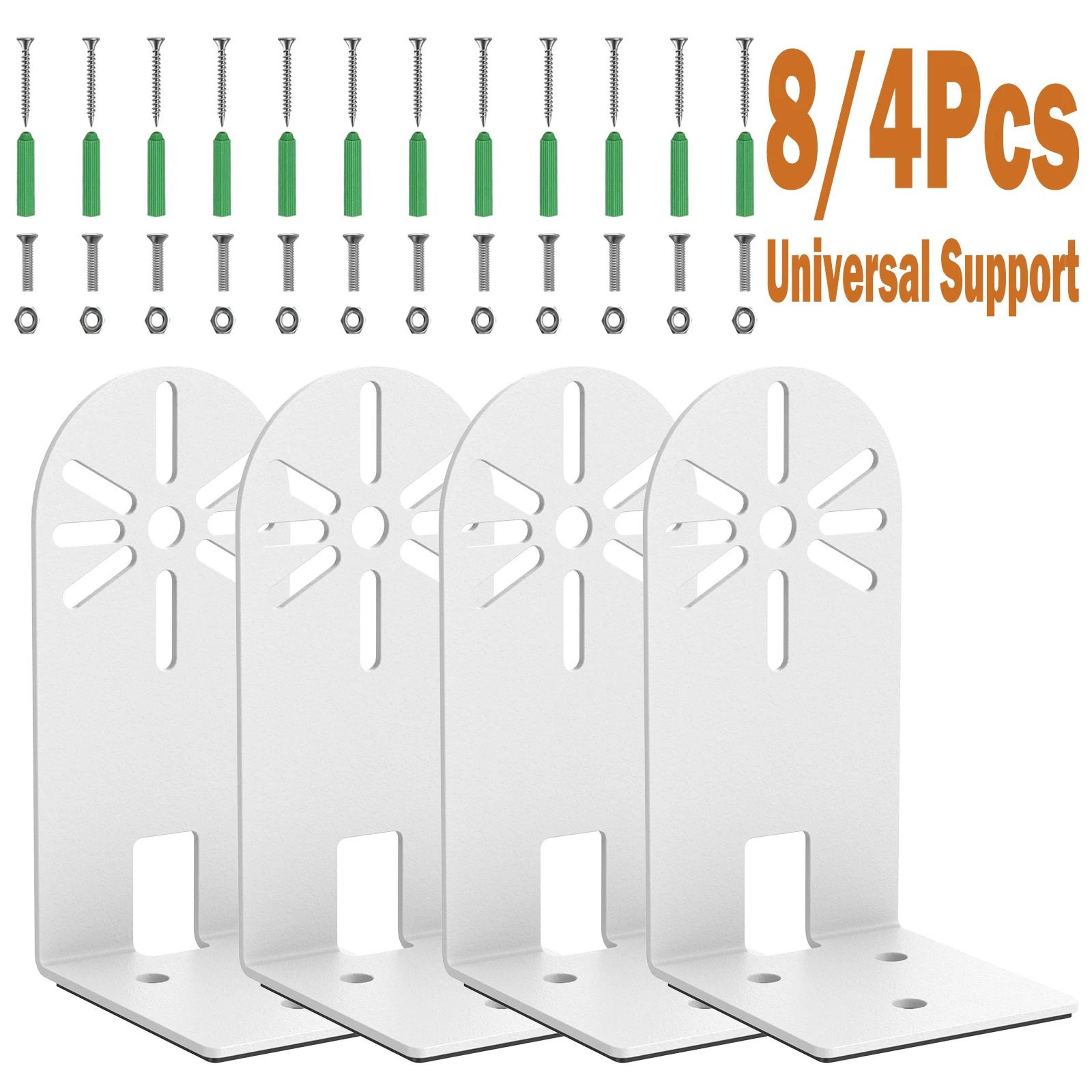 8pcs l shape camera wall mount bracket right angle iron support