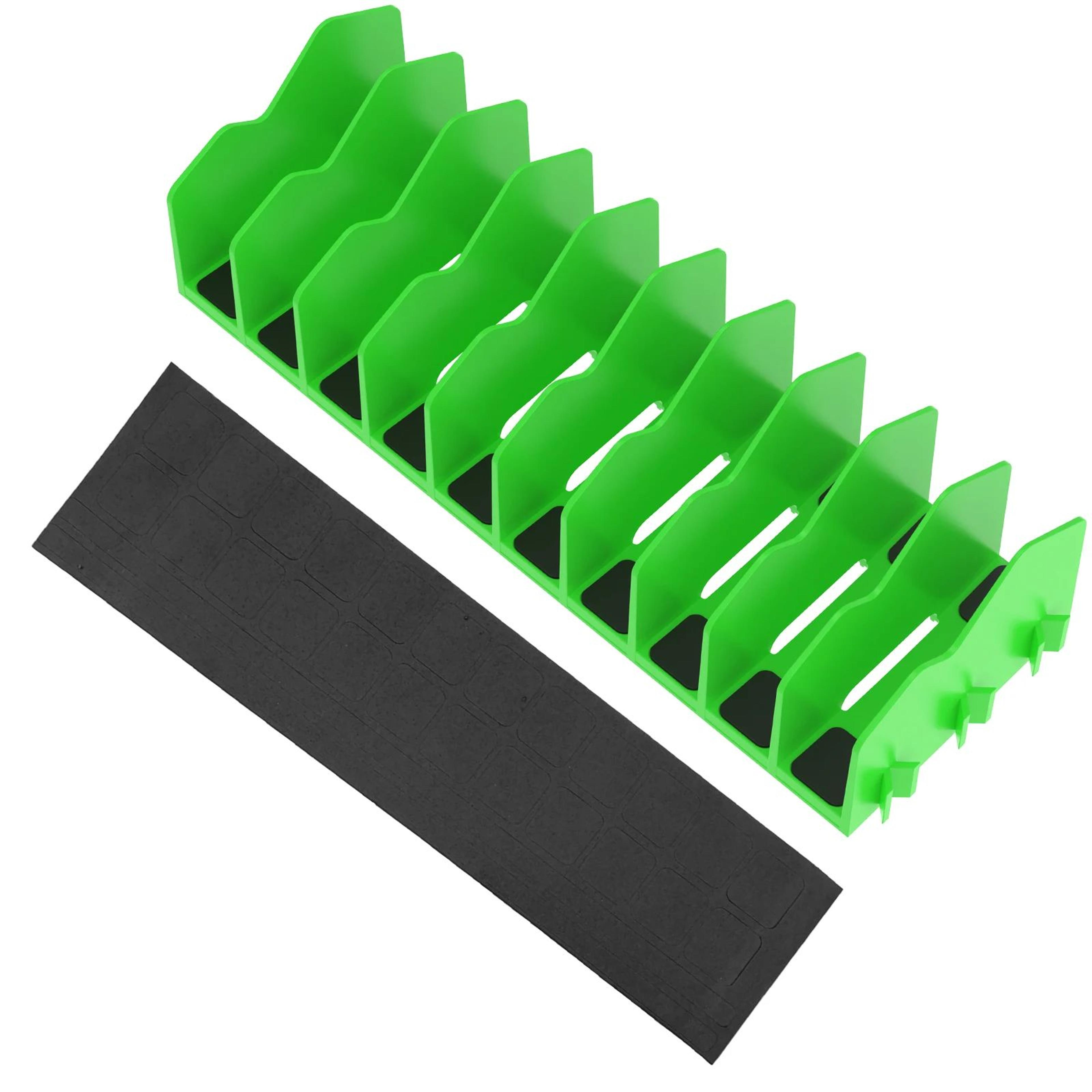 Plier Organizer Rack 10 Slot Tool Holder Non Slip Toolbox Storage 12