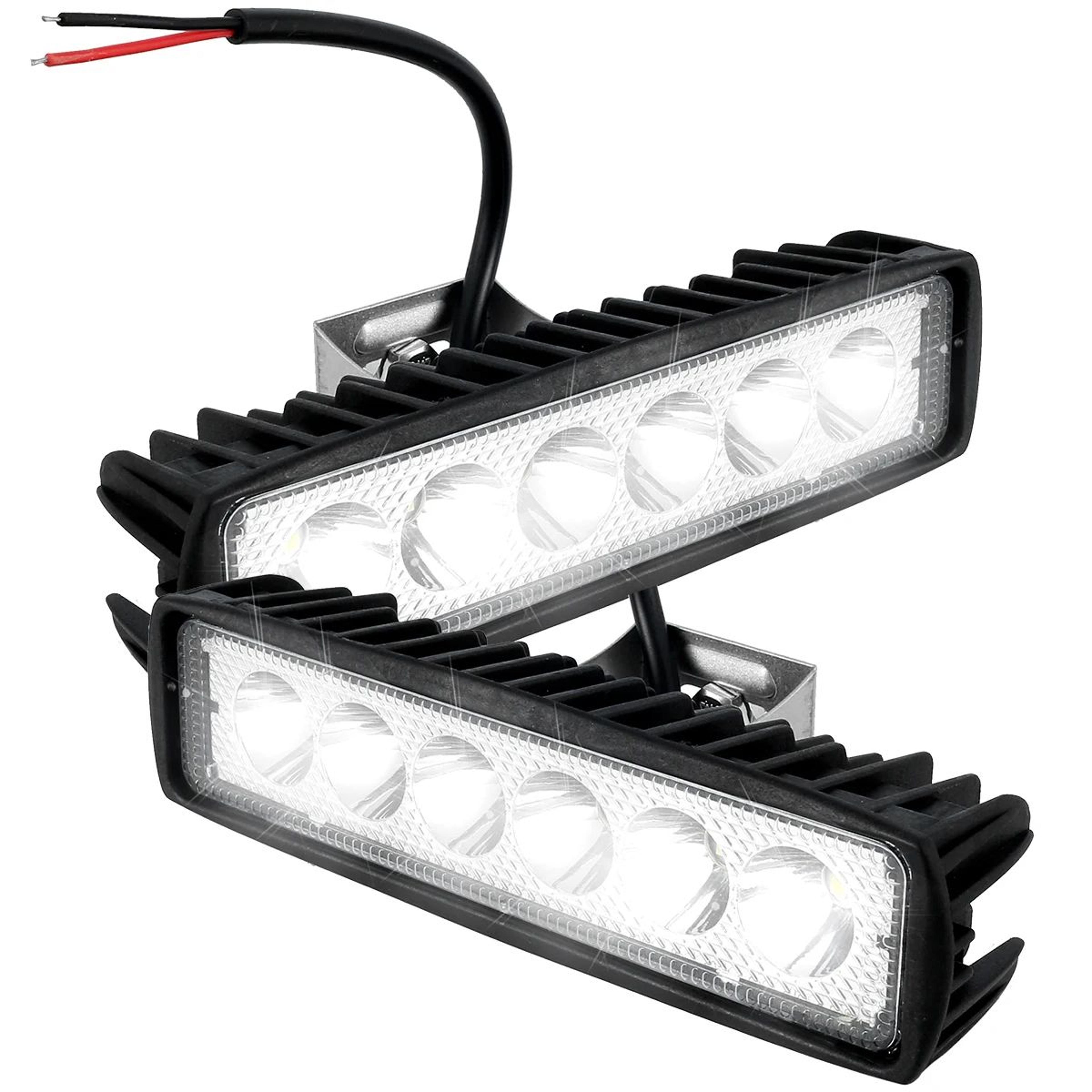 LED Work Light Bar 6000K Waterproof Off Road Flood Spot Light 10