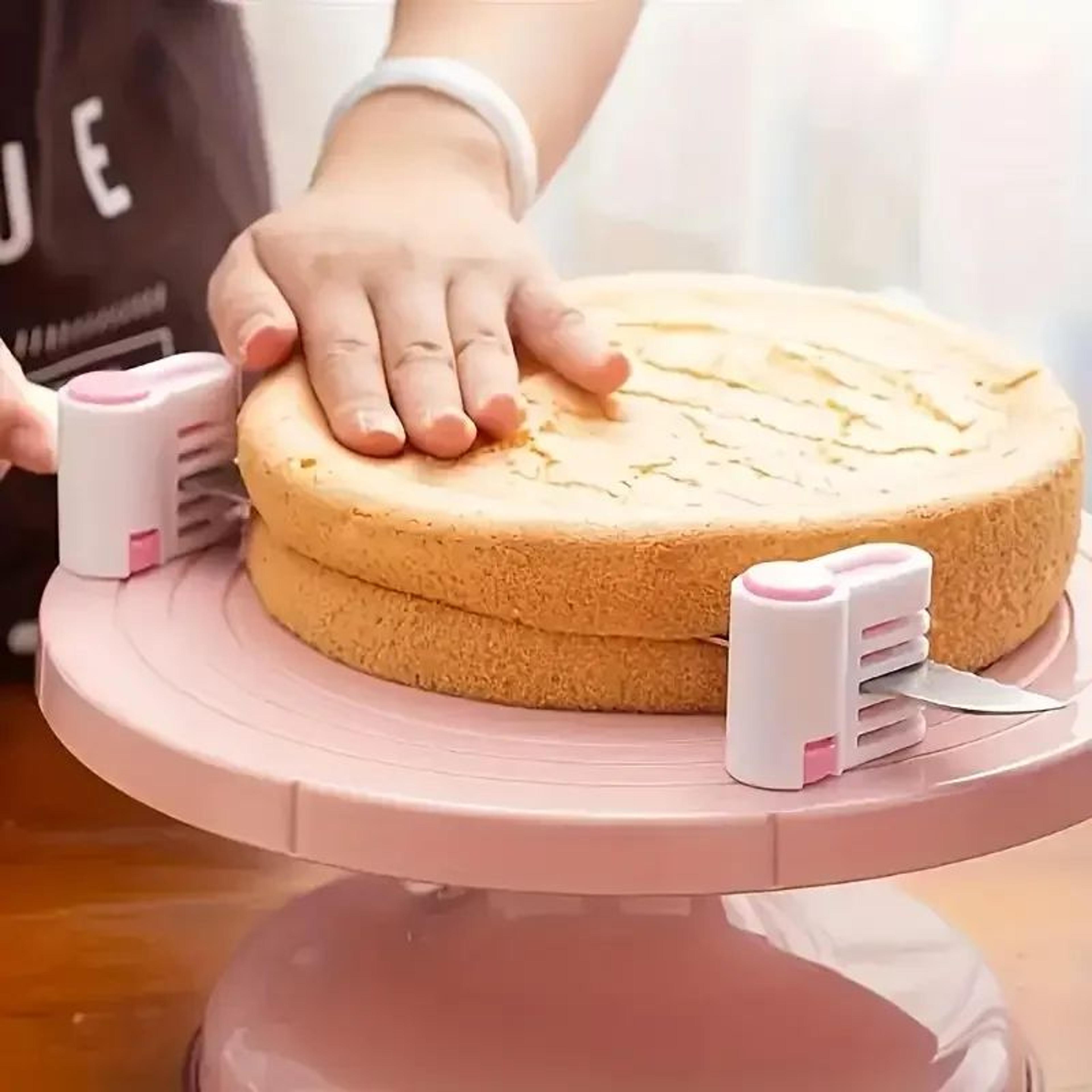 Adjustable Bread Slicer And Cake Cutter 2PCS 5 Layer Cutting Guide Tool 1