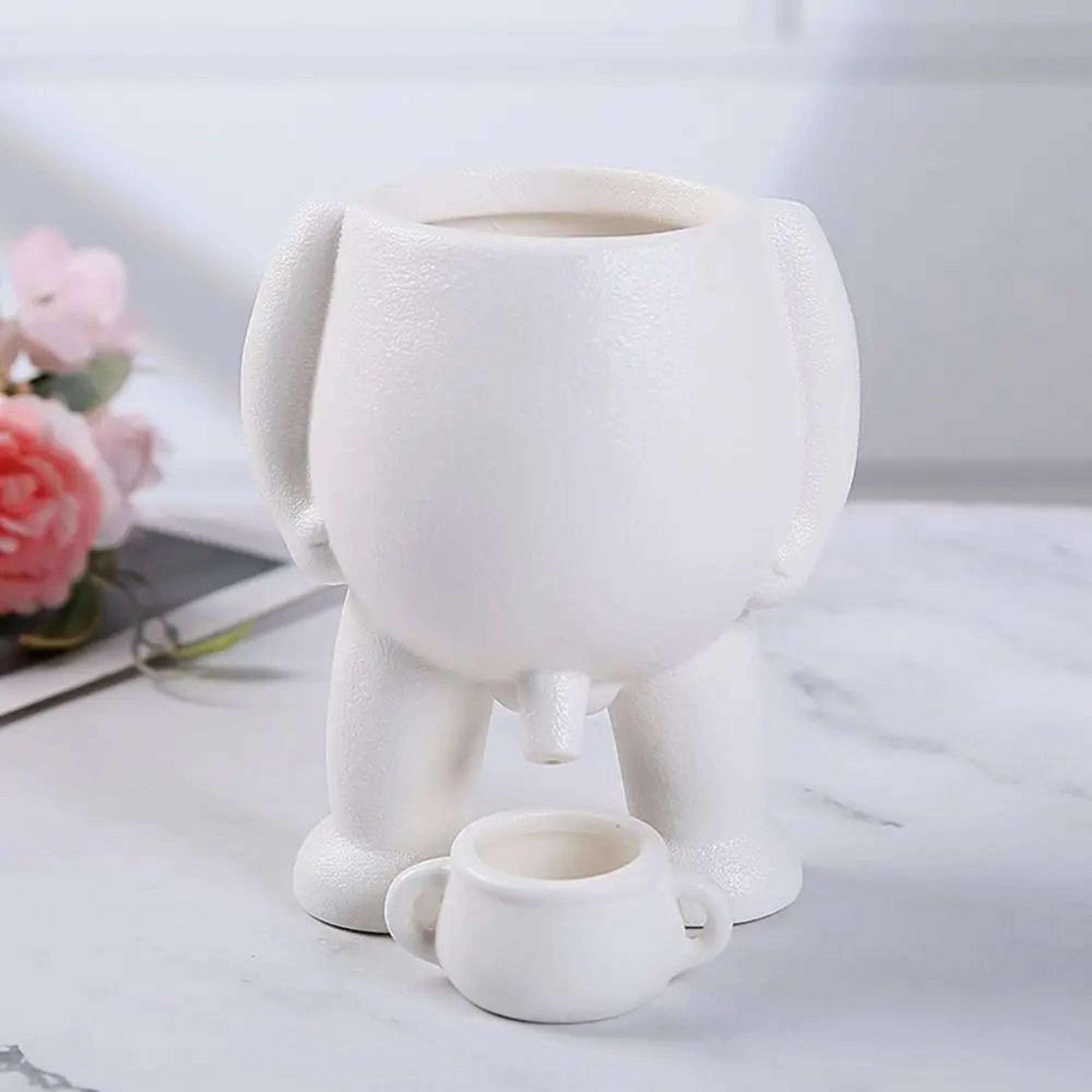 Funny Novelty Flower Pot Creative Resin Planter Decor 2