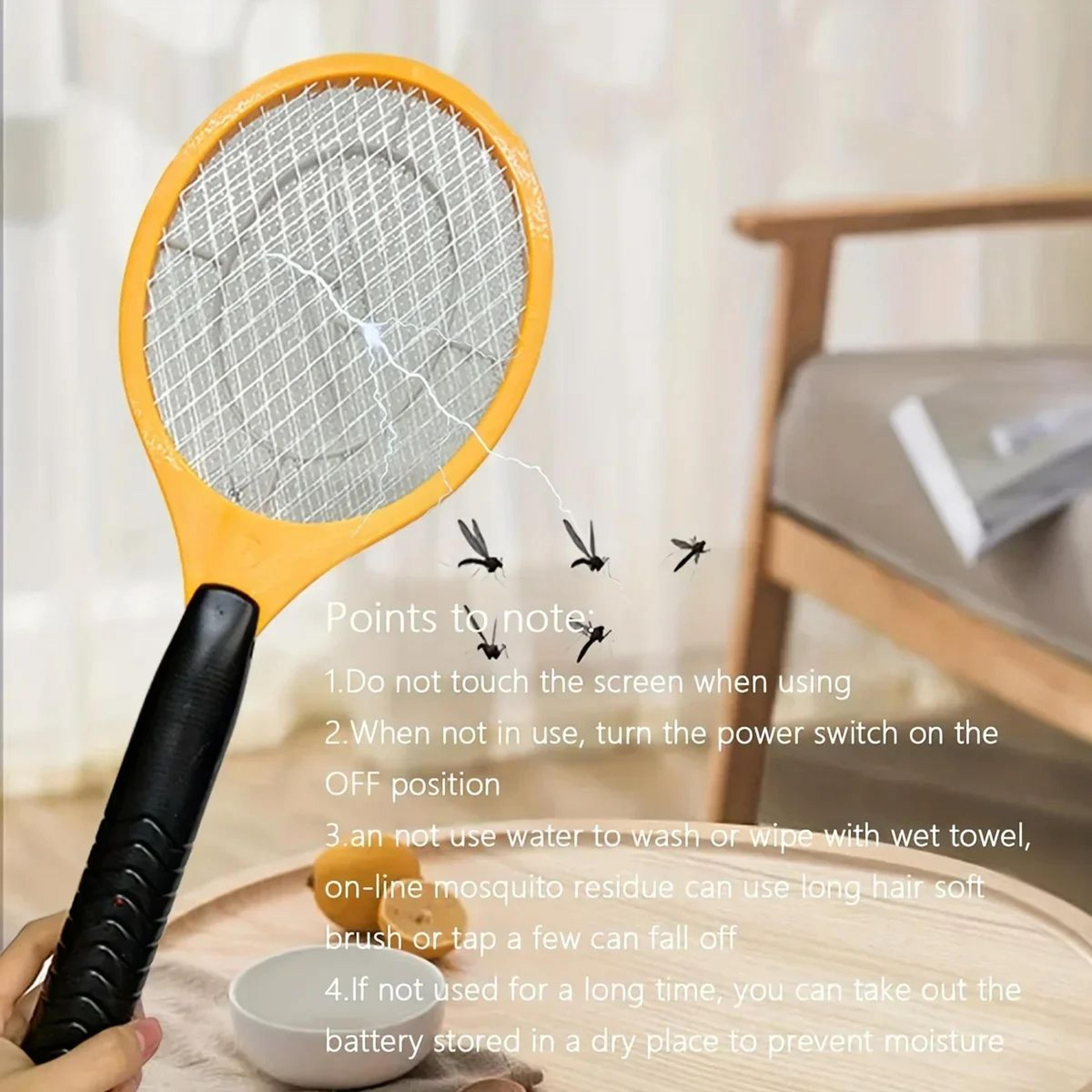 Electric Mosquito Swatter Lightweight Rechargeable Bug Zapper 0