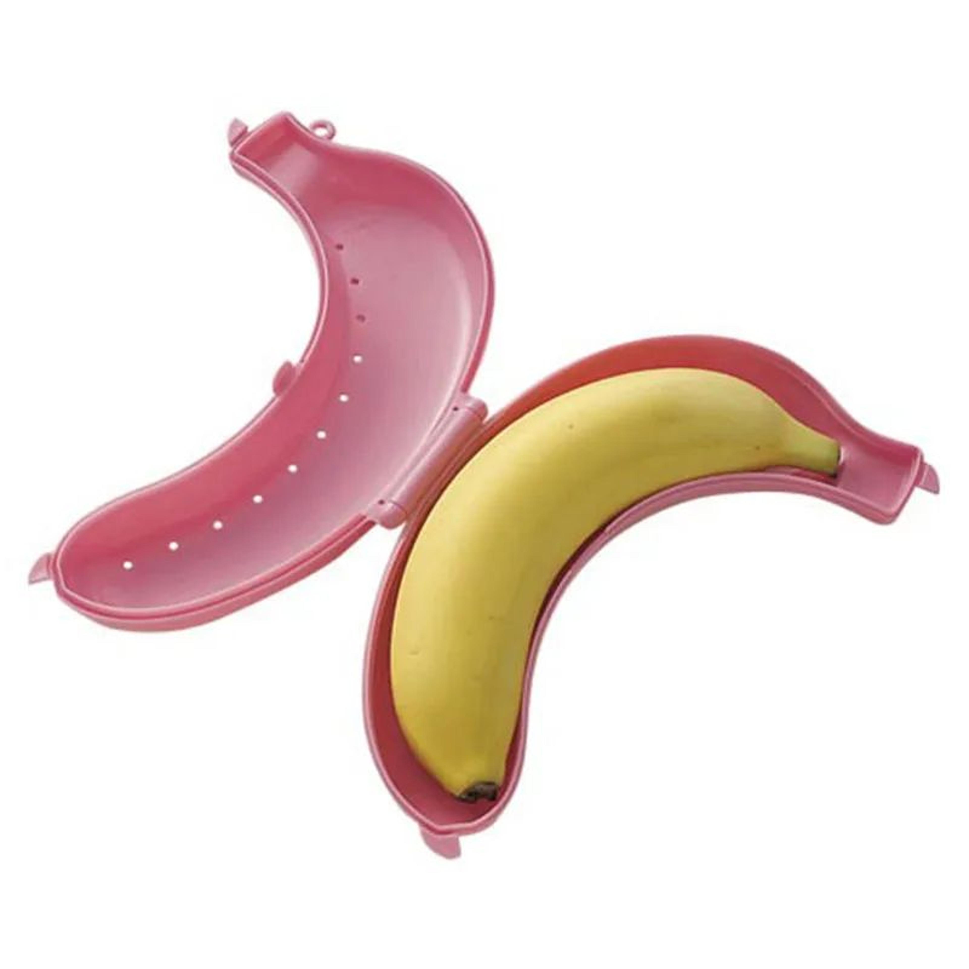 Portable Banana Storage Box Cute Fruit Protector Case 7