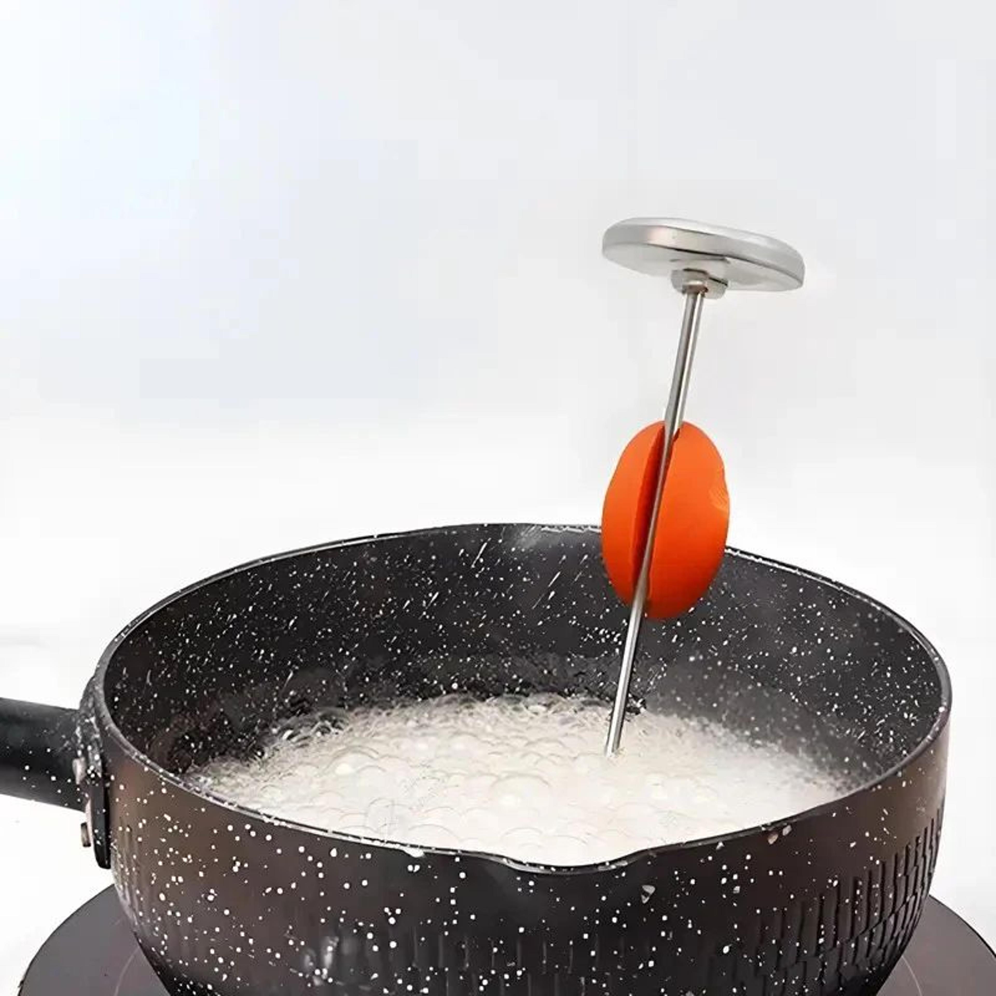 Silicone Thermometer Probe Clip For Pot Cooking 3