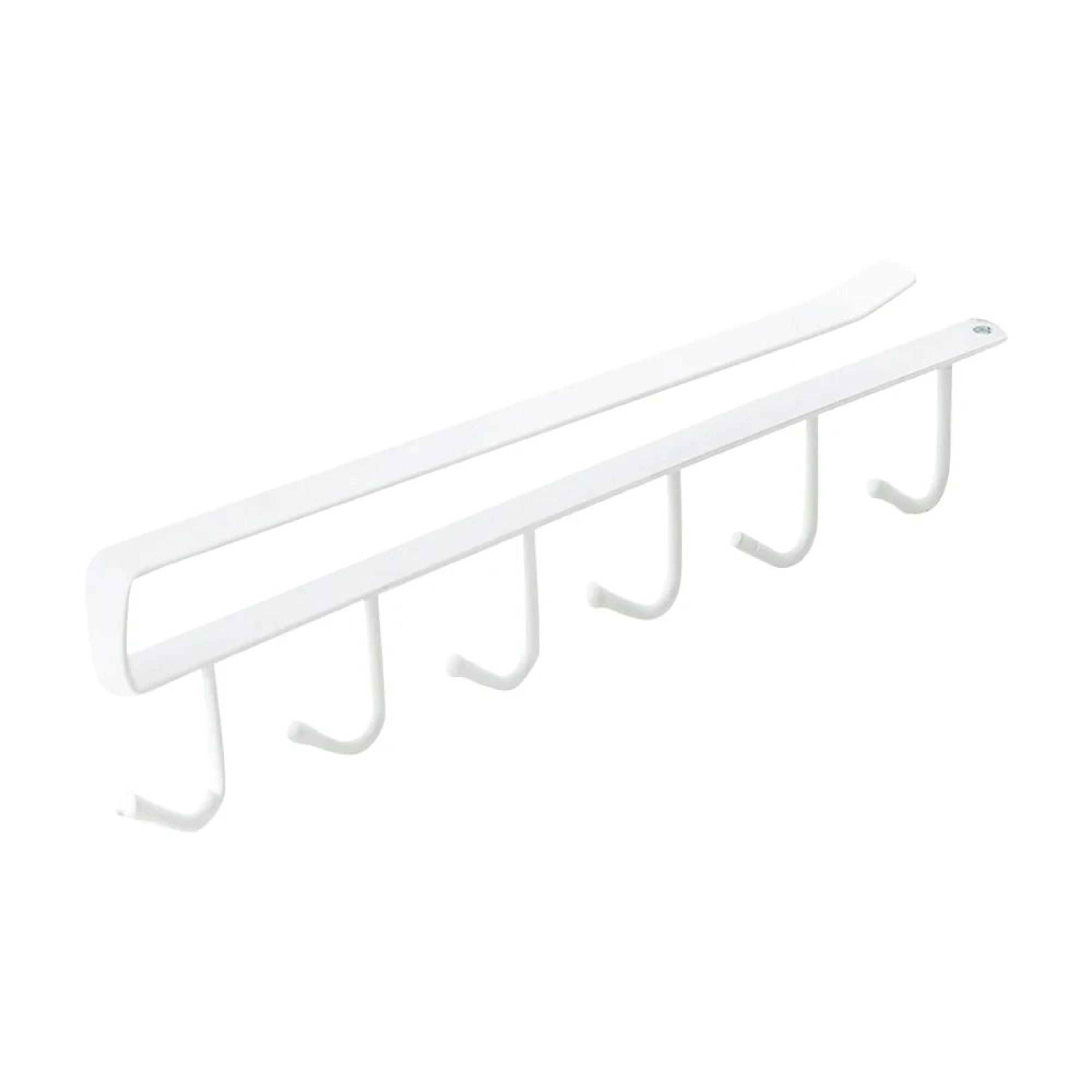 6 Hook Coffee Mug Holder Shelf Kitchen Organizer 11