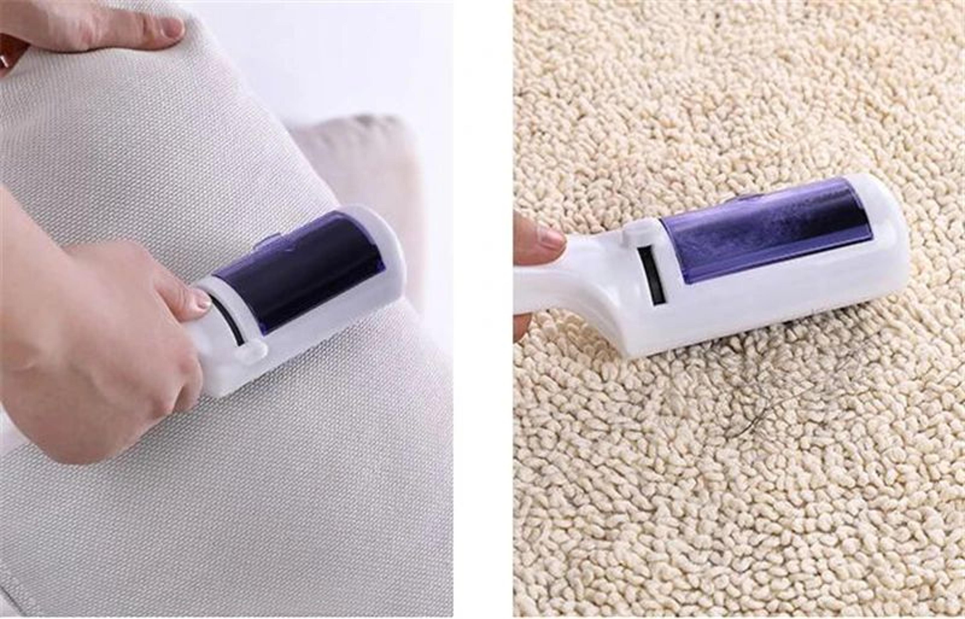 Portable Lint Roller Clothes Hair Removal Brush 8