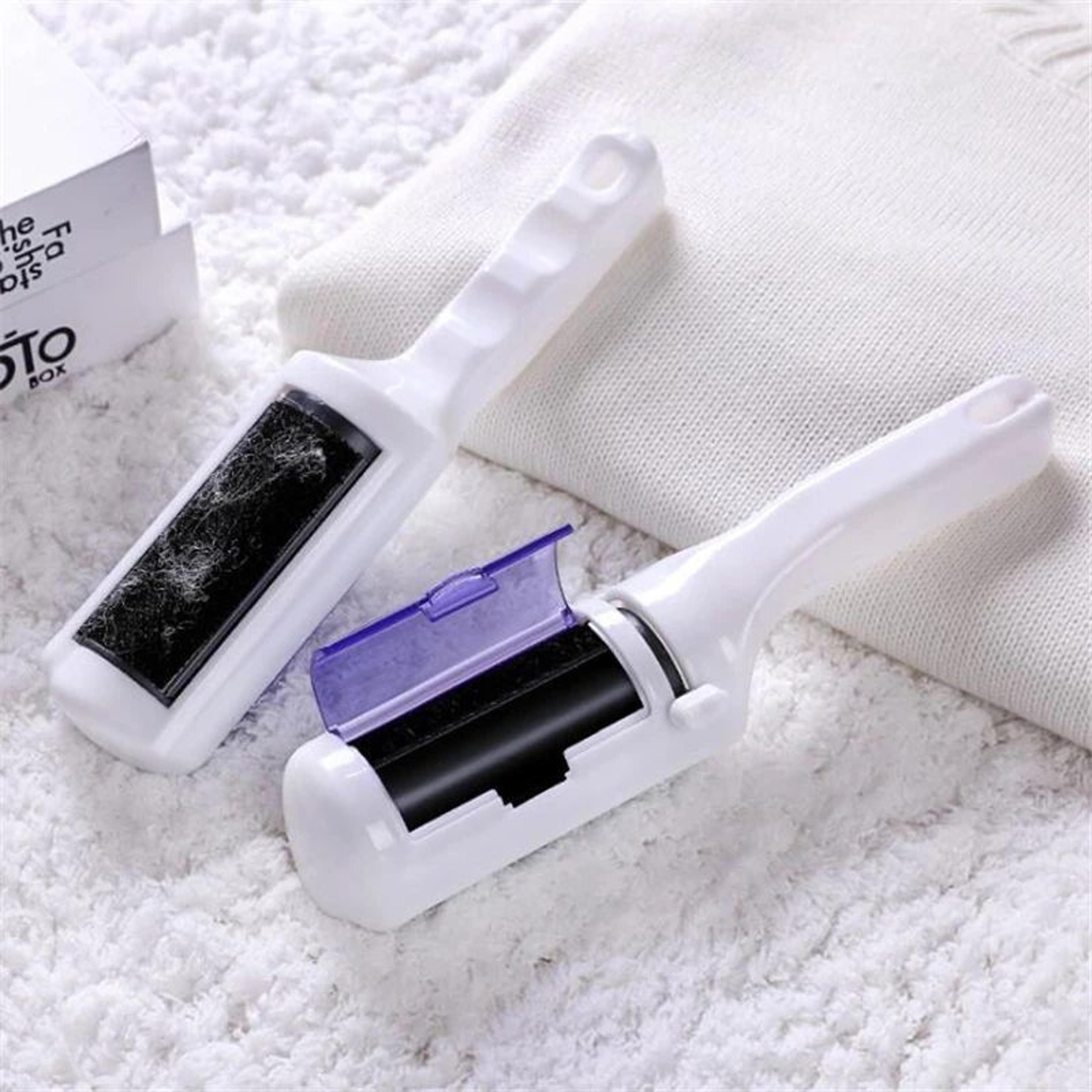 Portable Lint Roller Clothes Hair Removal Brush 9