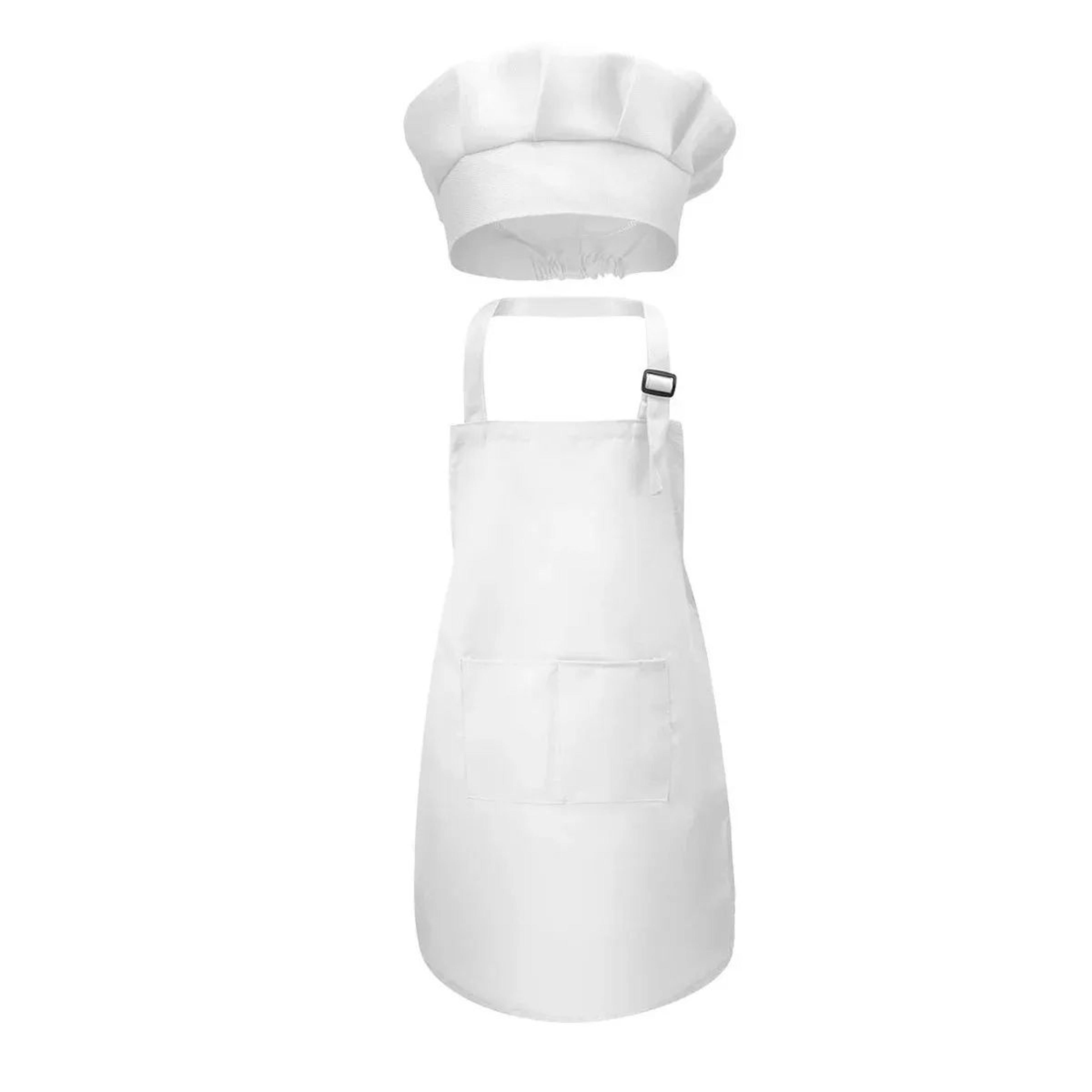 Kids Chef Apron And Hat Set For Cooking And Crafts 12