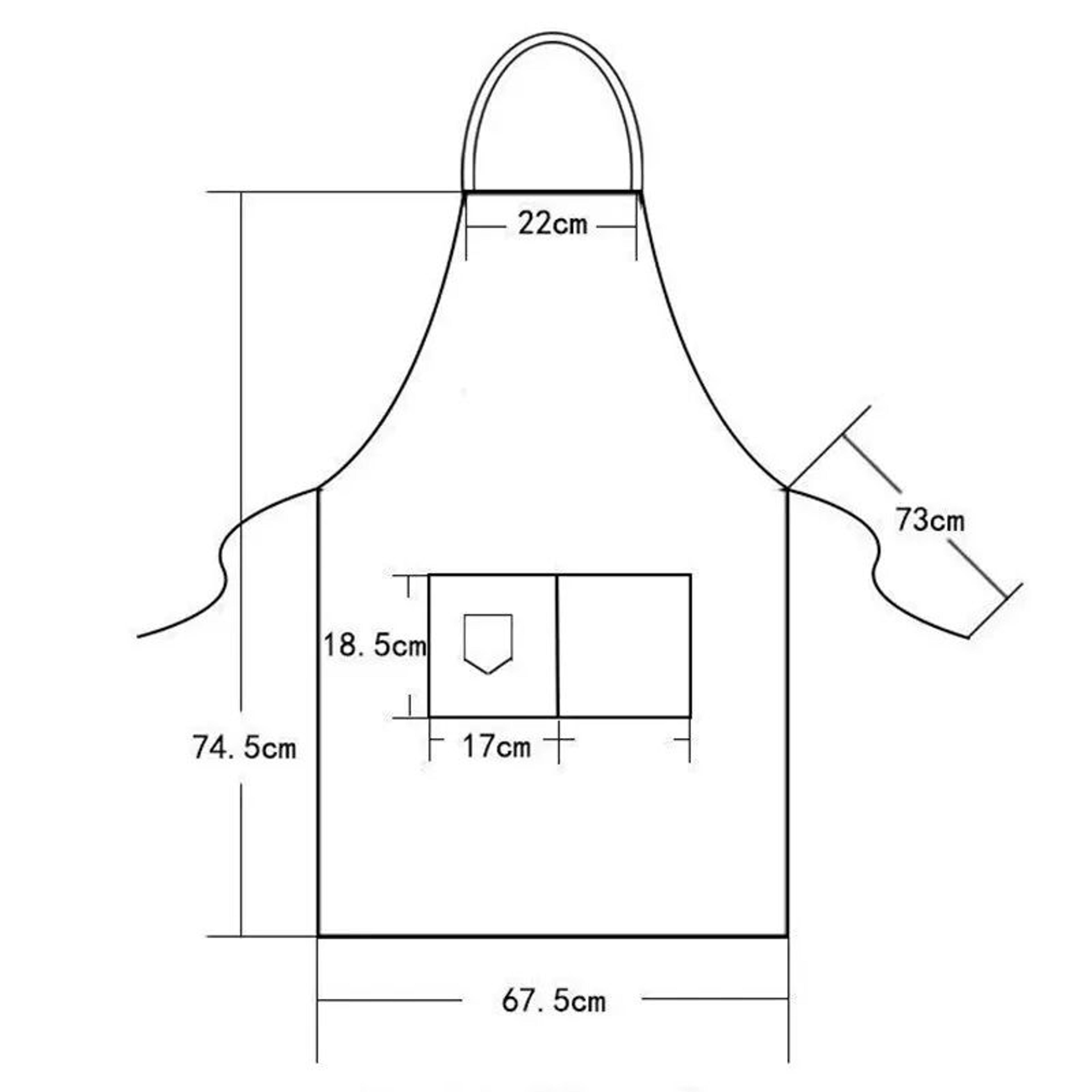 Adjustable Kitchen Apron For Cooking And Work 1
