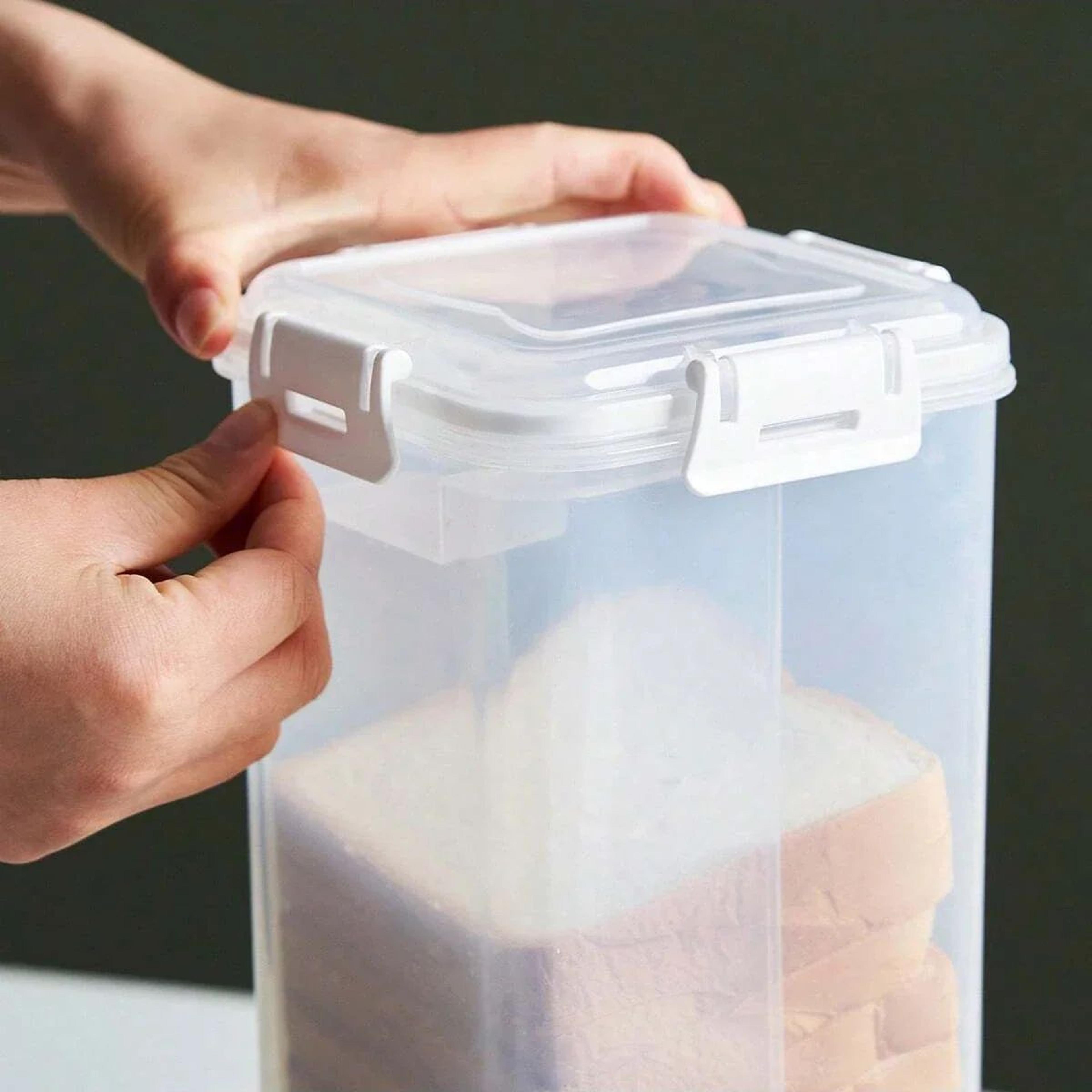 Clear Airtight Bread Storage Container With Lid 10