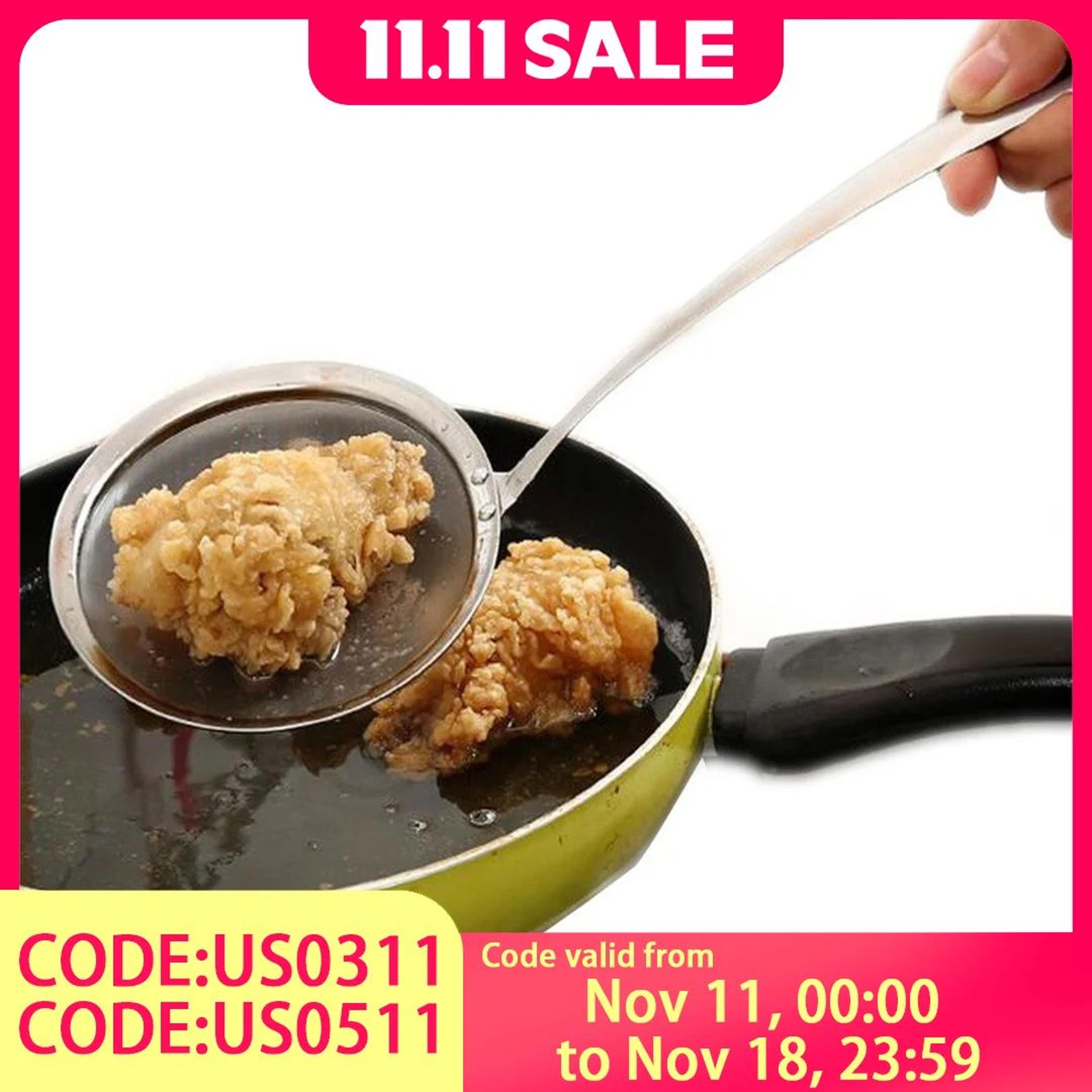 Oil Skimmer Spoon Fat Separator Cooking Tool 0