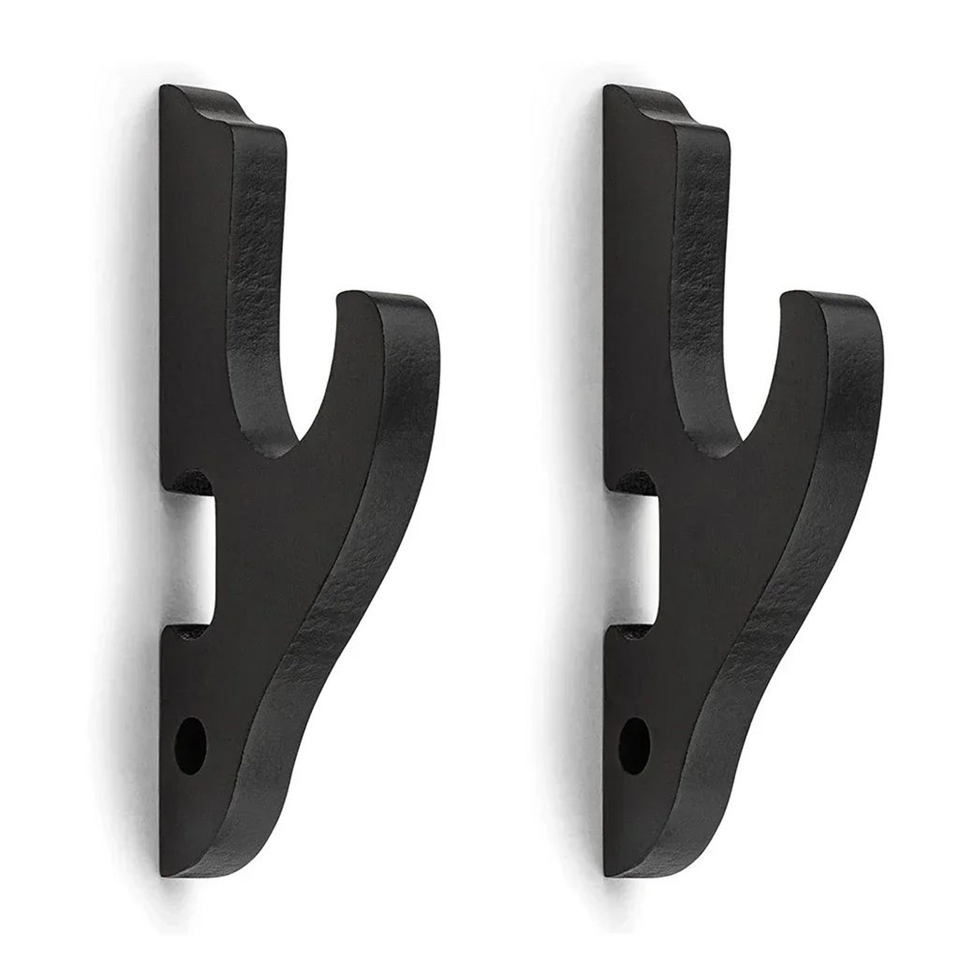 Wall Mount Wooden Sword Holder Adjustable Display Rack 2