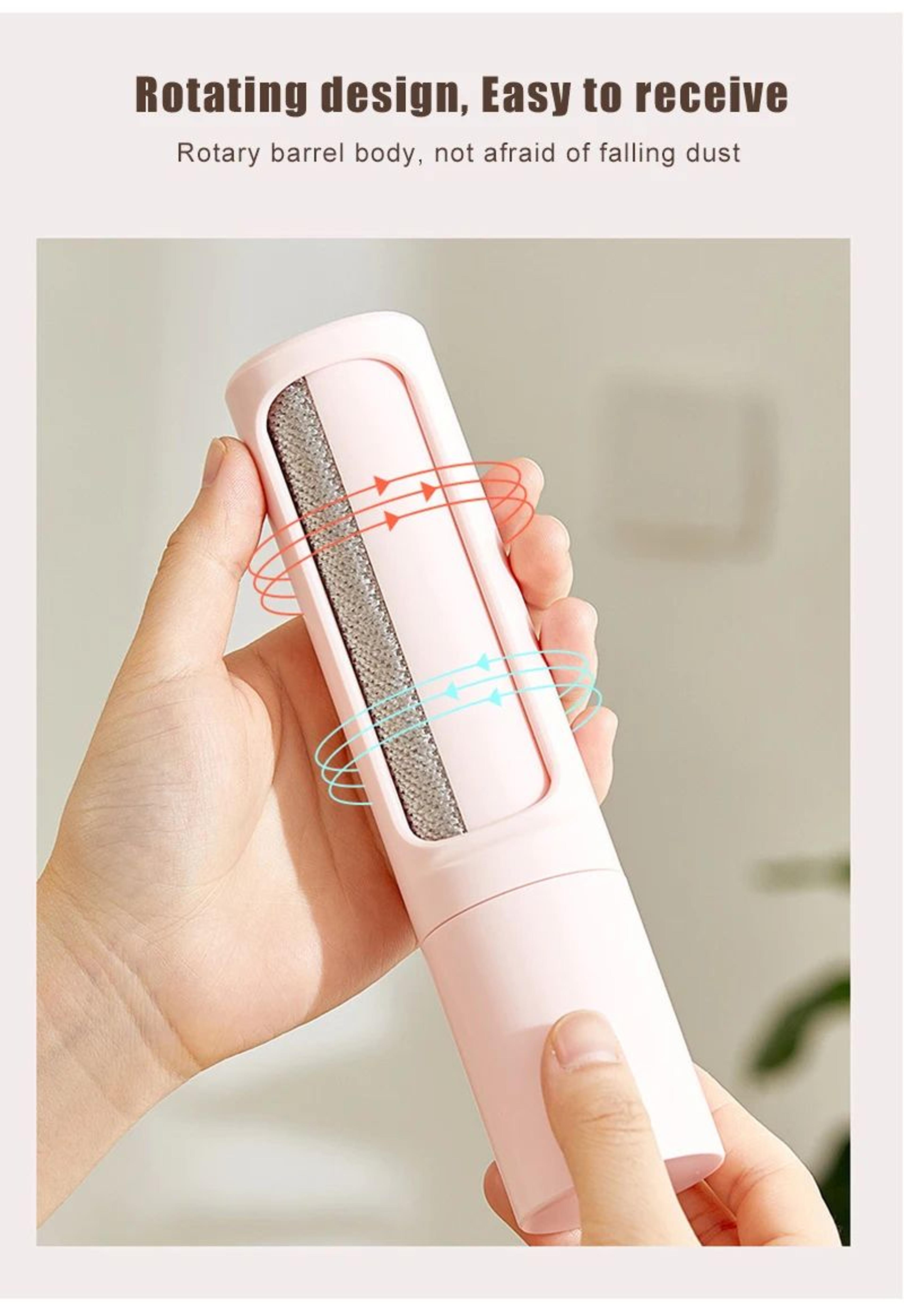 Reusable Pet Hair Remover Brush With Self Cleaning Base 10