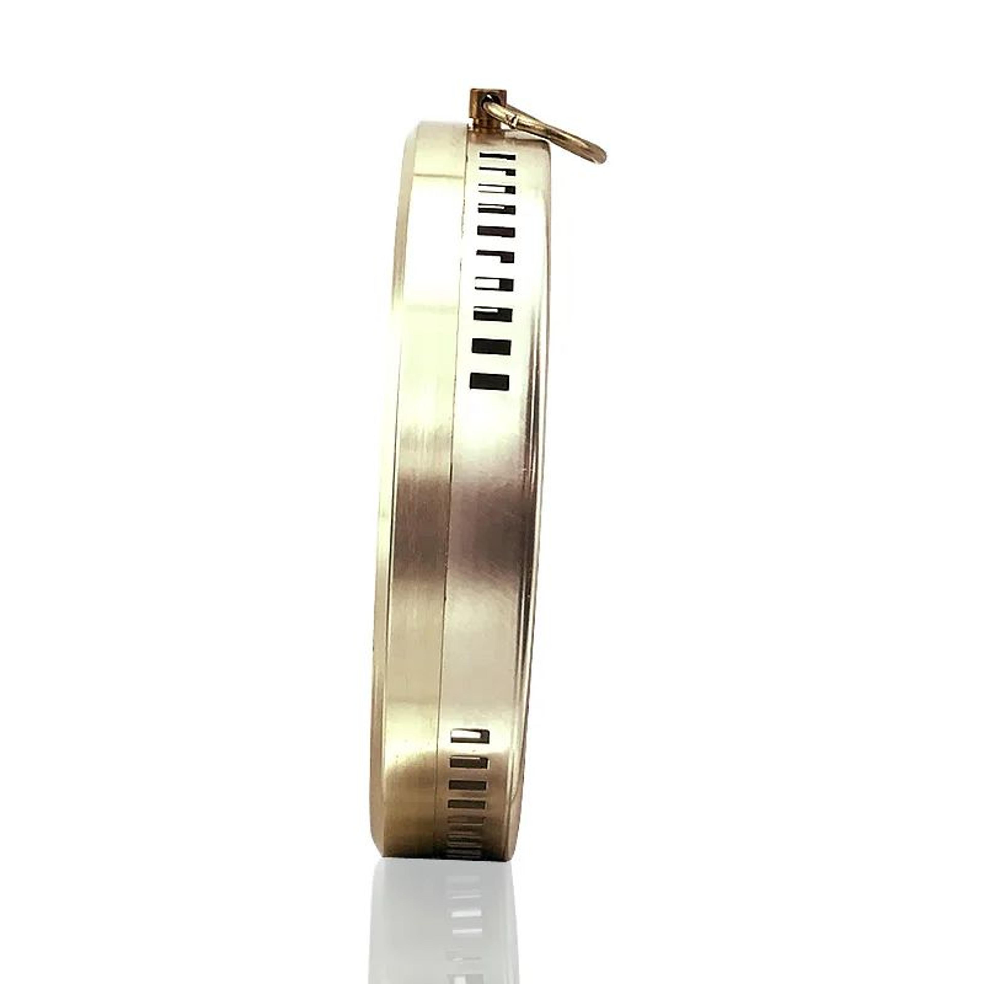 Round Sauna Thermometer Hygrometer Temperature Gauge 6