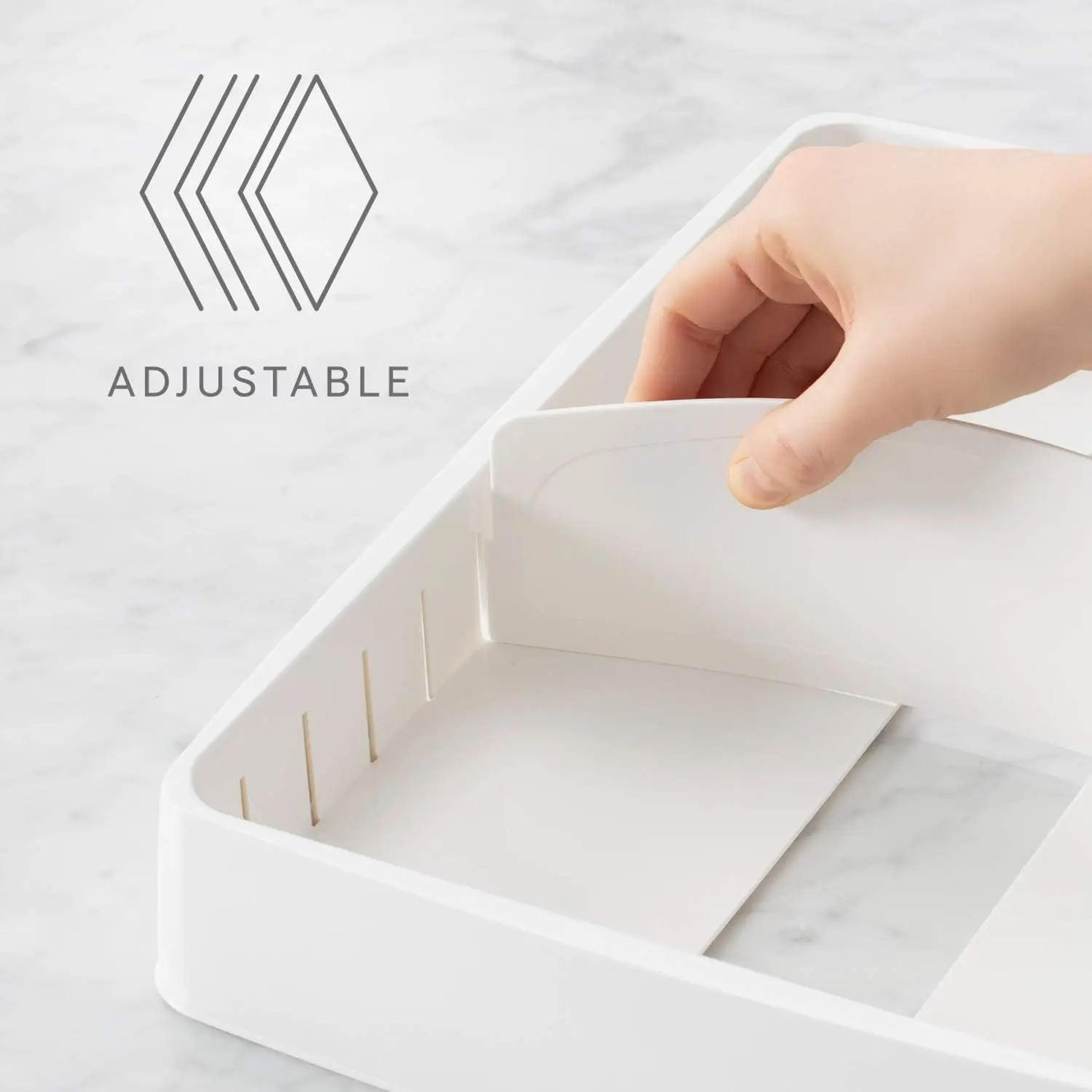 Food Container Lid Organizer Rack With Compartments 6