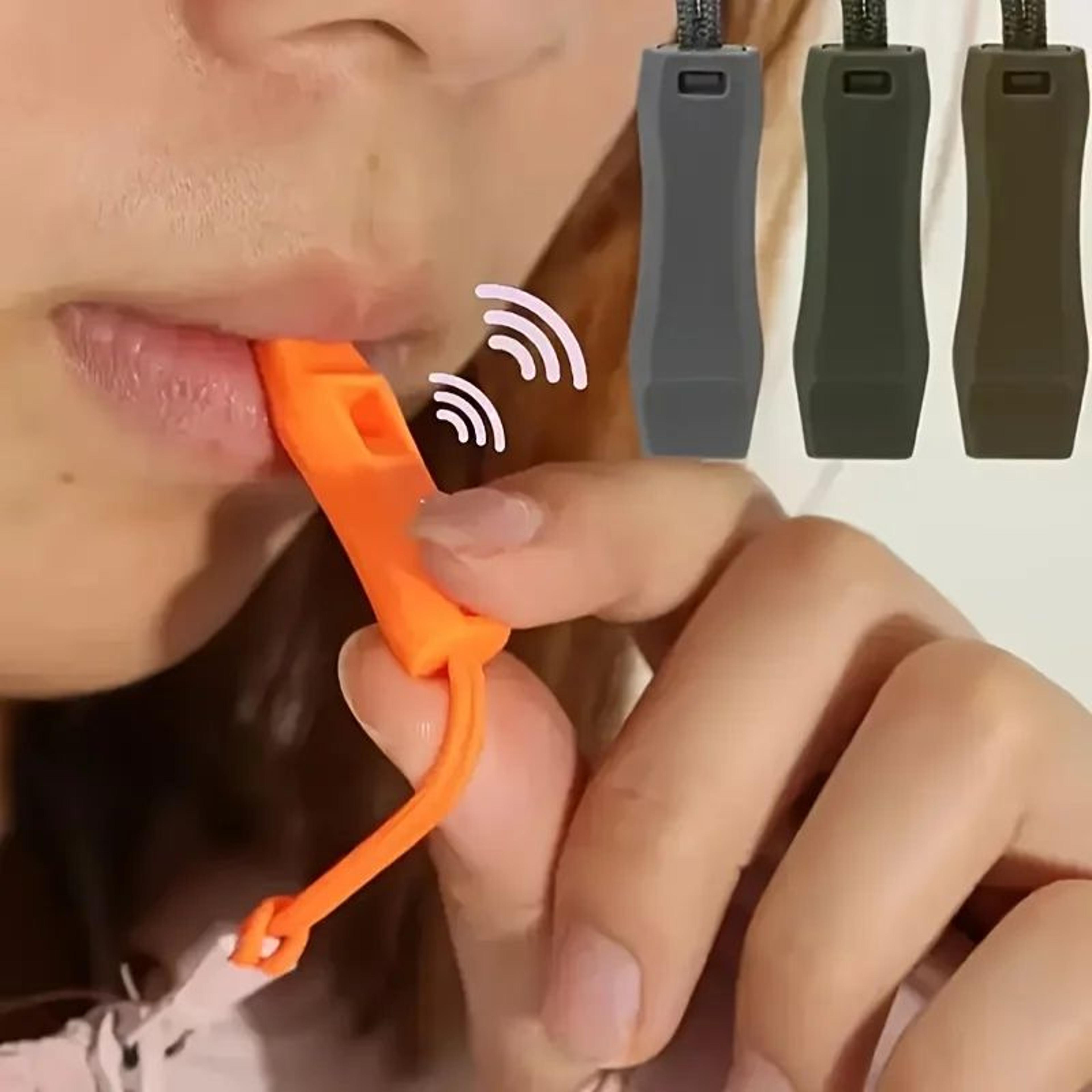 5PCS Outdoor Emergency Survival Whistle With Clip 3