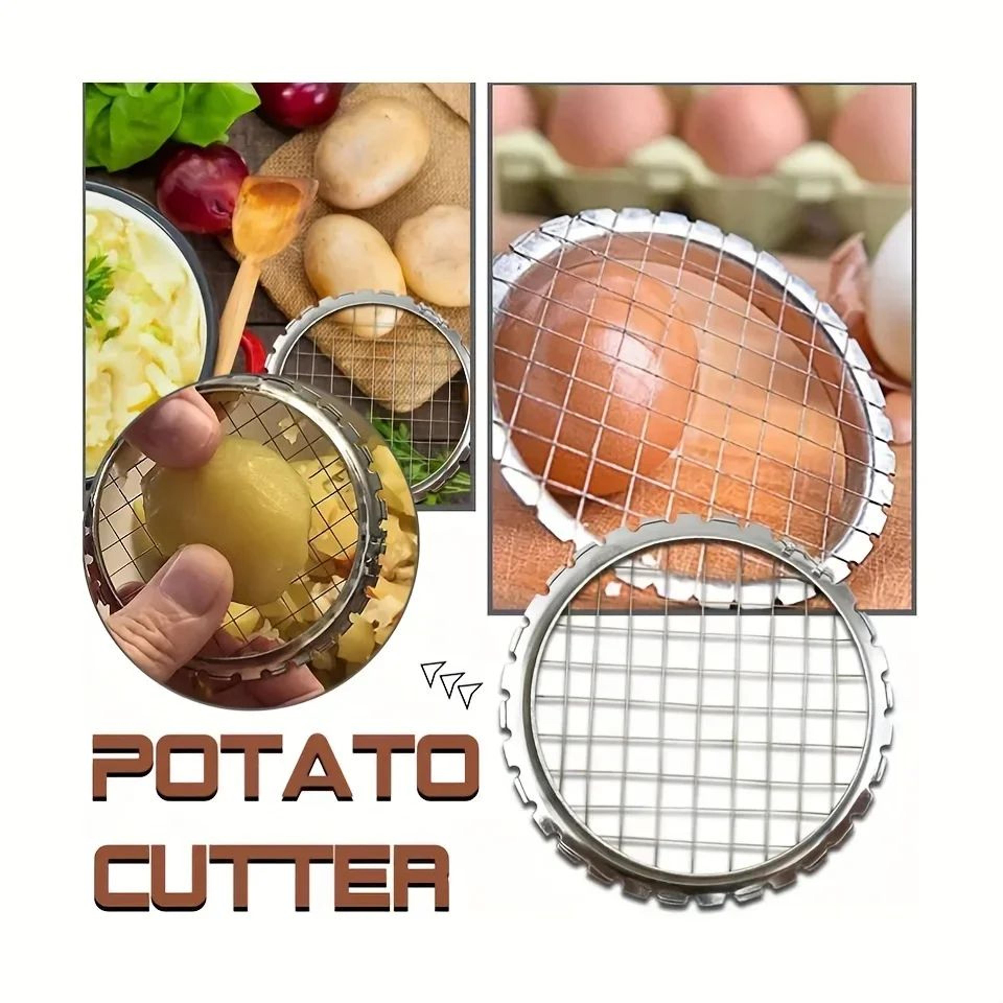Round Grid Cutter Slicer For Eggs Mushrooms And Vegetables 5