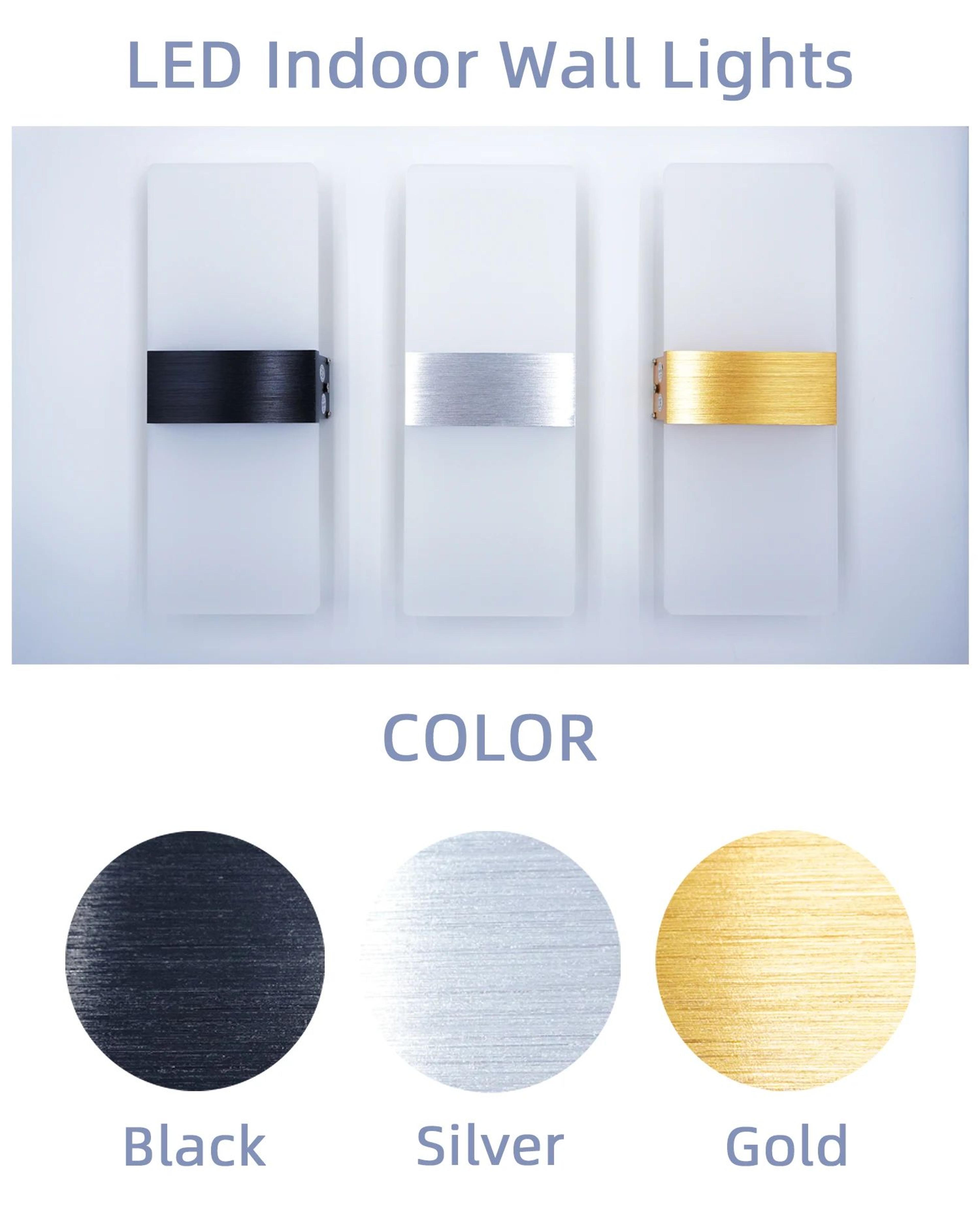Modern Minimalist LED Wall Lamp Aluminum Sconce 5