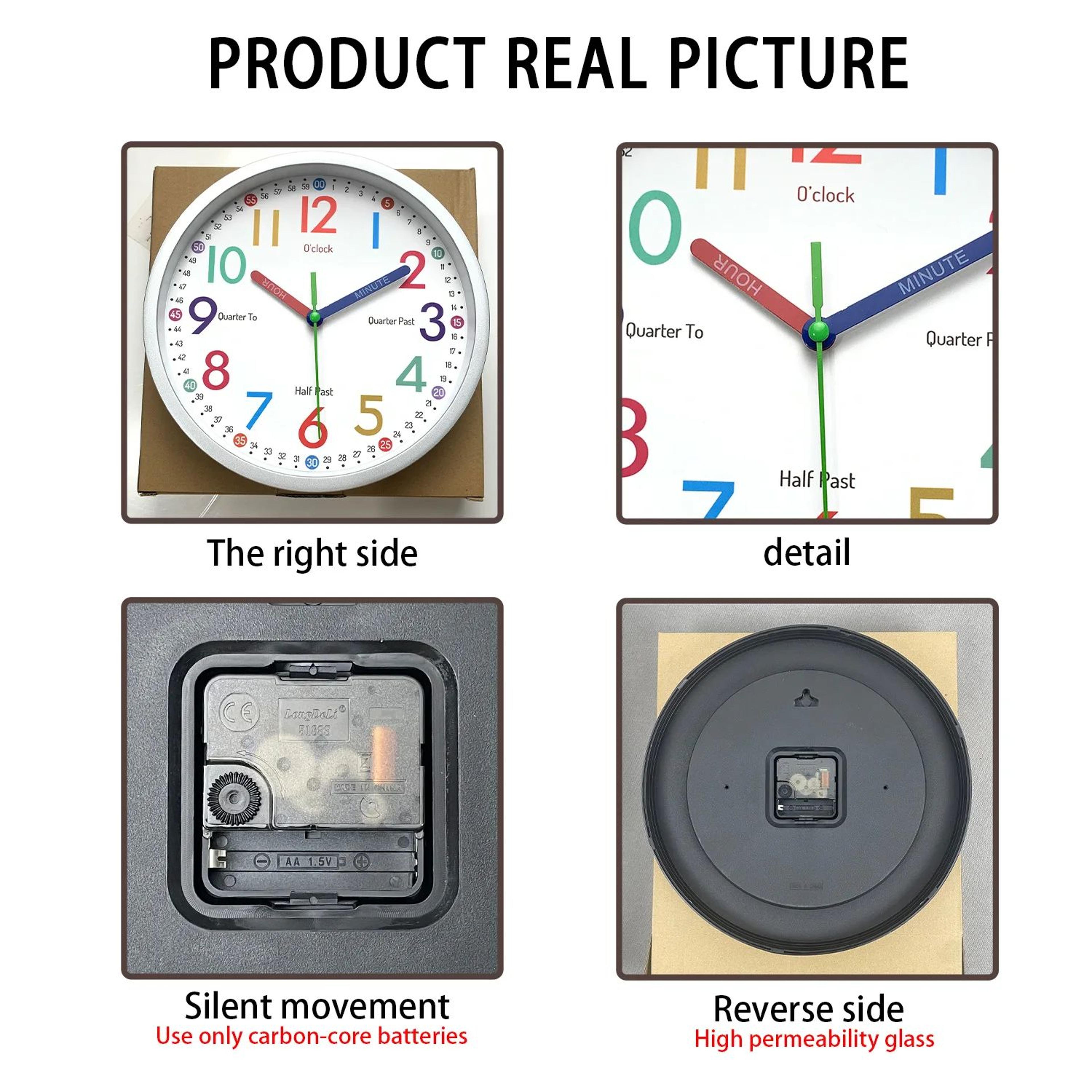 Minimalist Silent 8 Inch Wall Clock 2