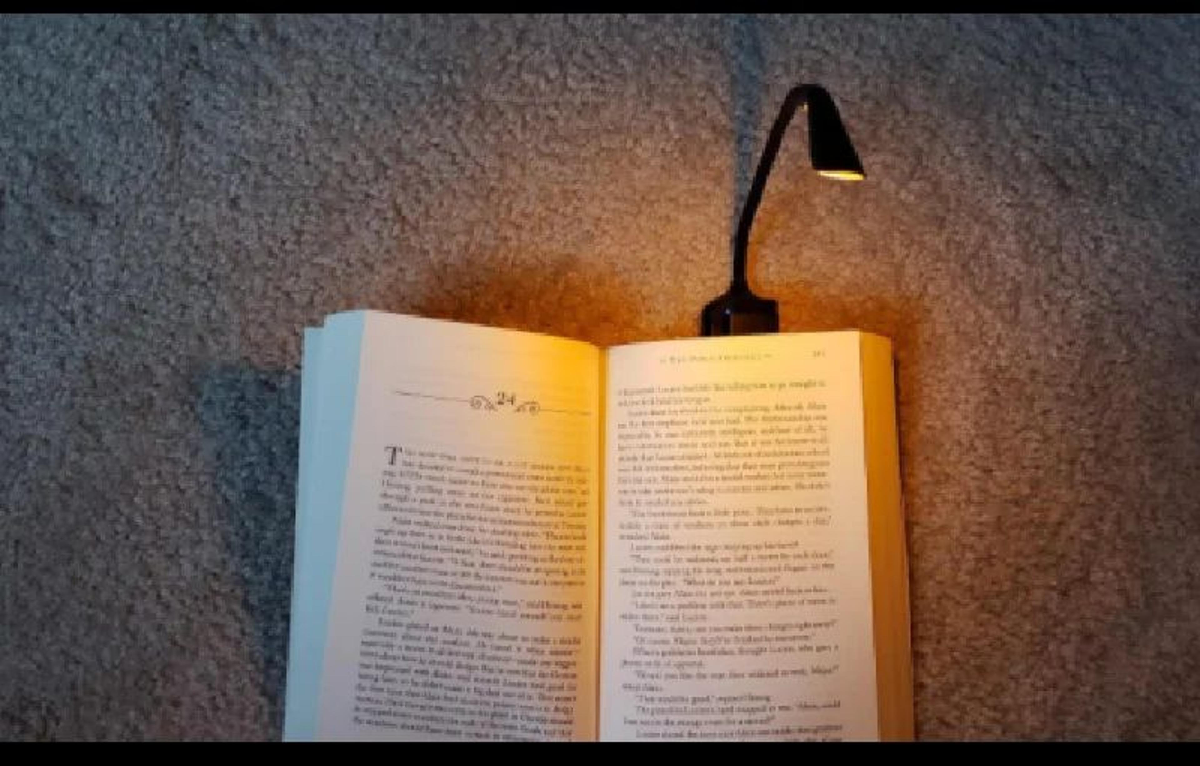 Mini USB Rechargeable Clip On Book Light 11