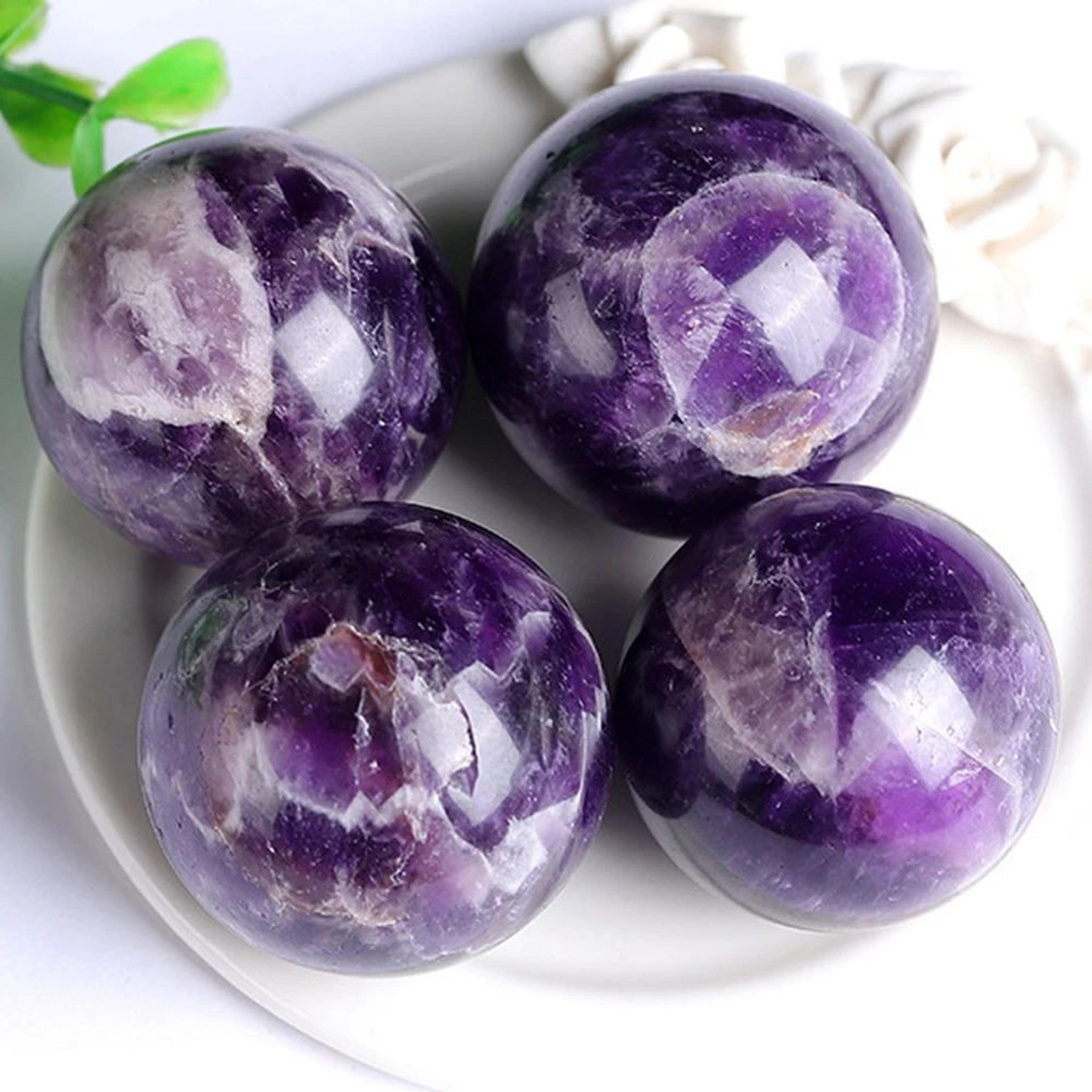 Natural Crystal Sphere Ball For Reiki And Home Decor 2