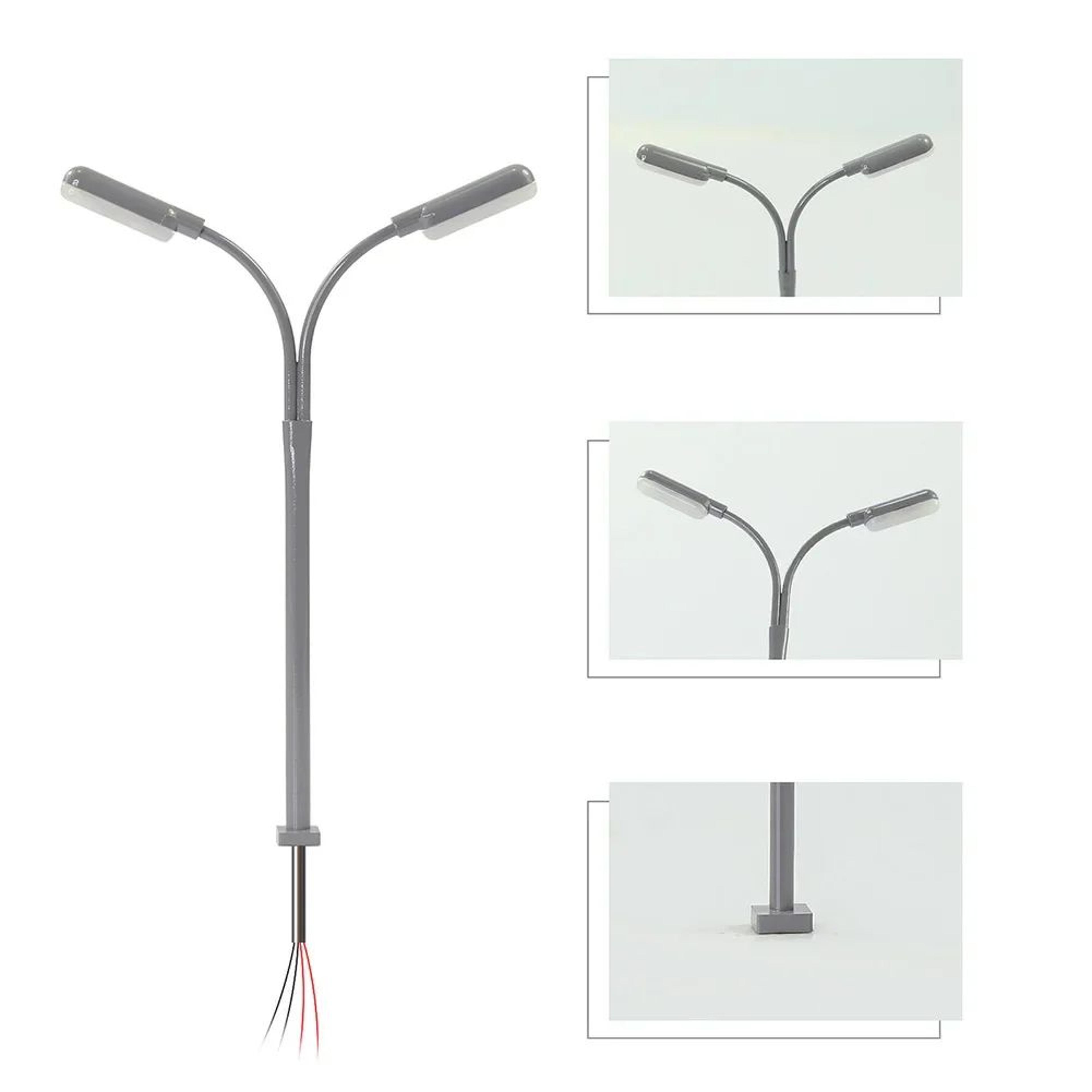 Mini LED Street Lamp Model Set 6