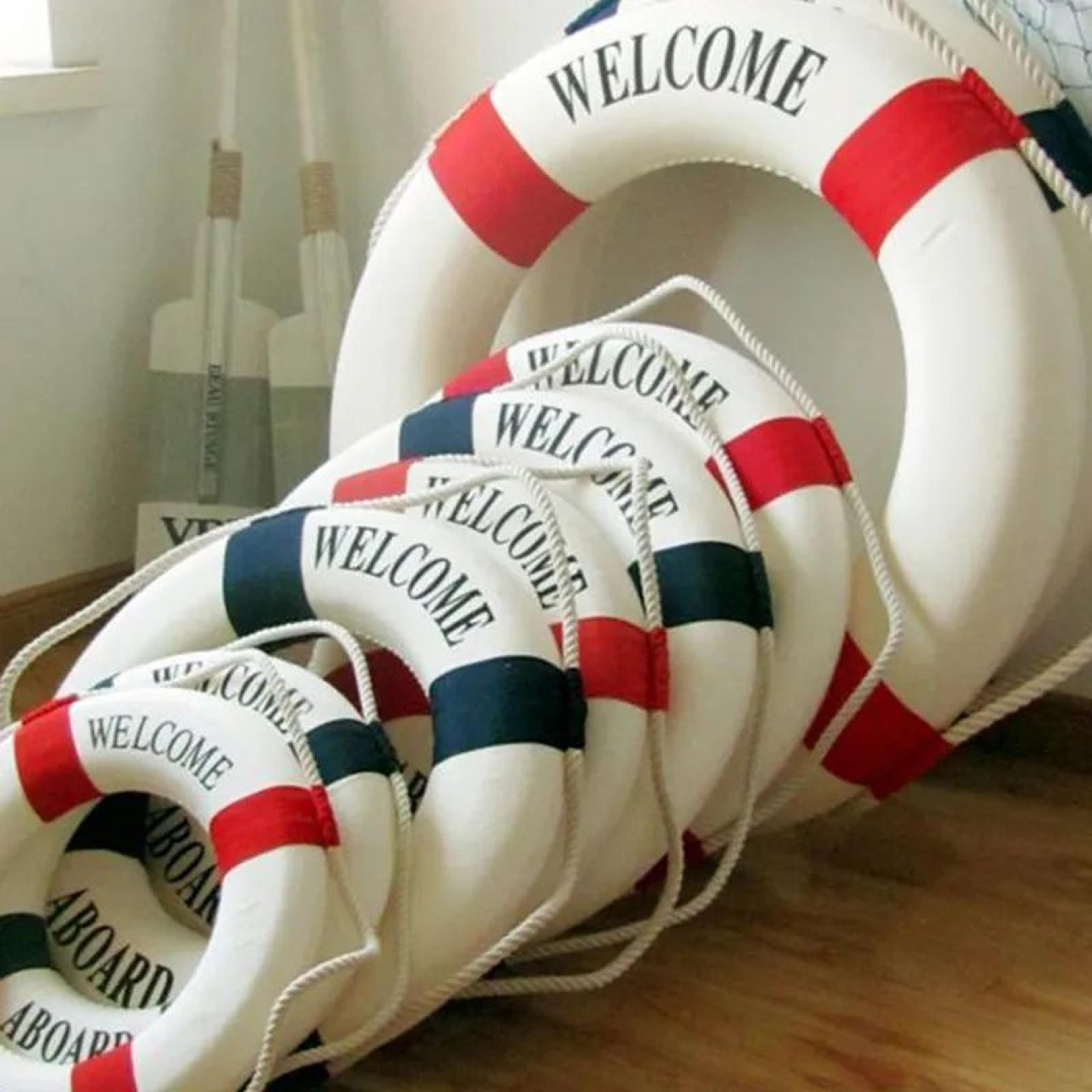 Nautical Life Buoy Wall Decor 4