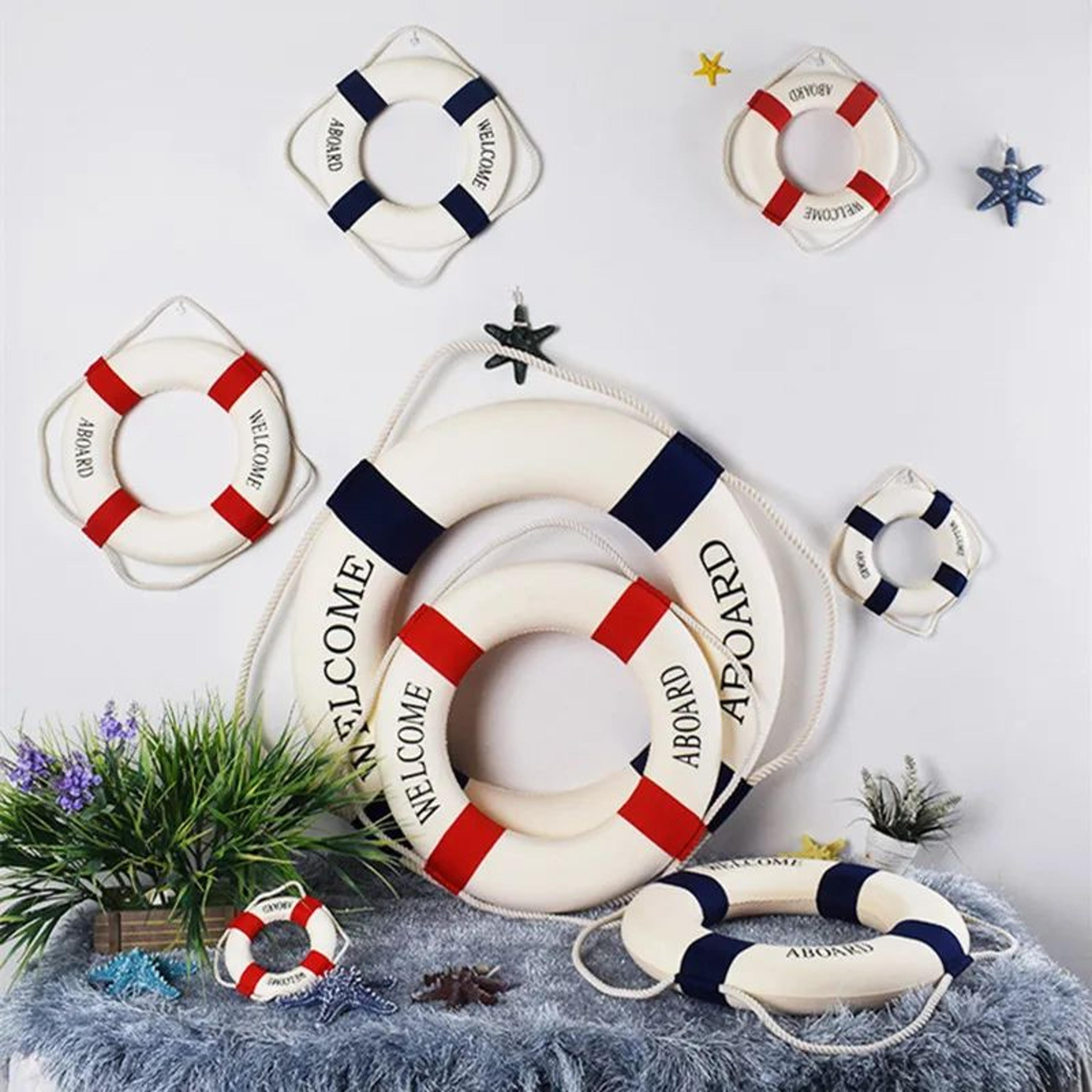 Nautical Life Buoy Wall Decor 6