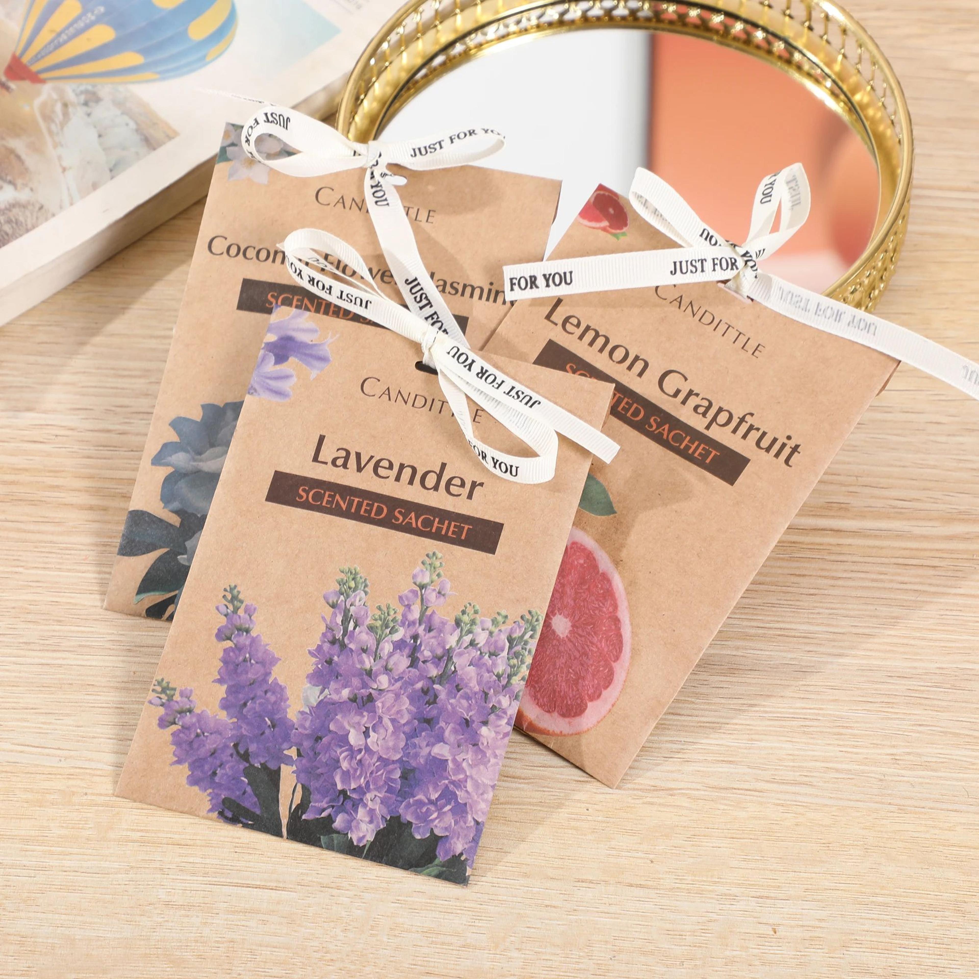 6 Pack Scented Sachet Aroma Bags Set 10