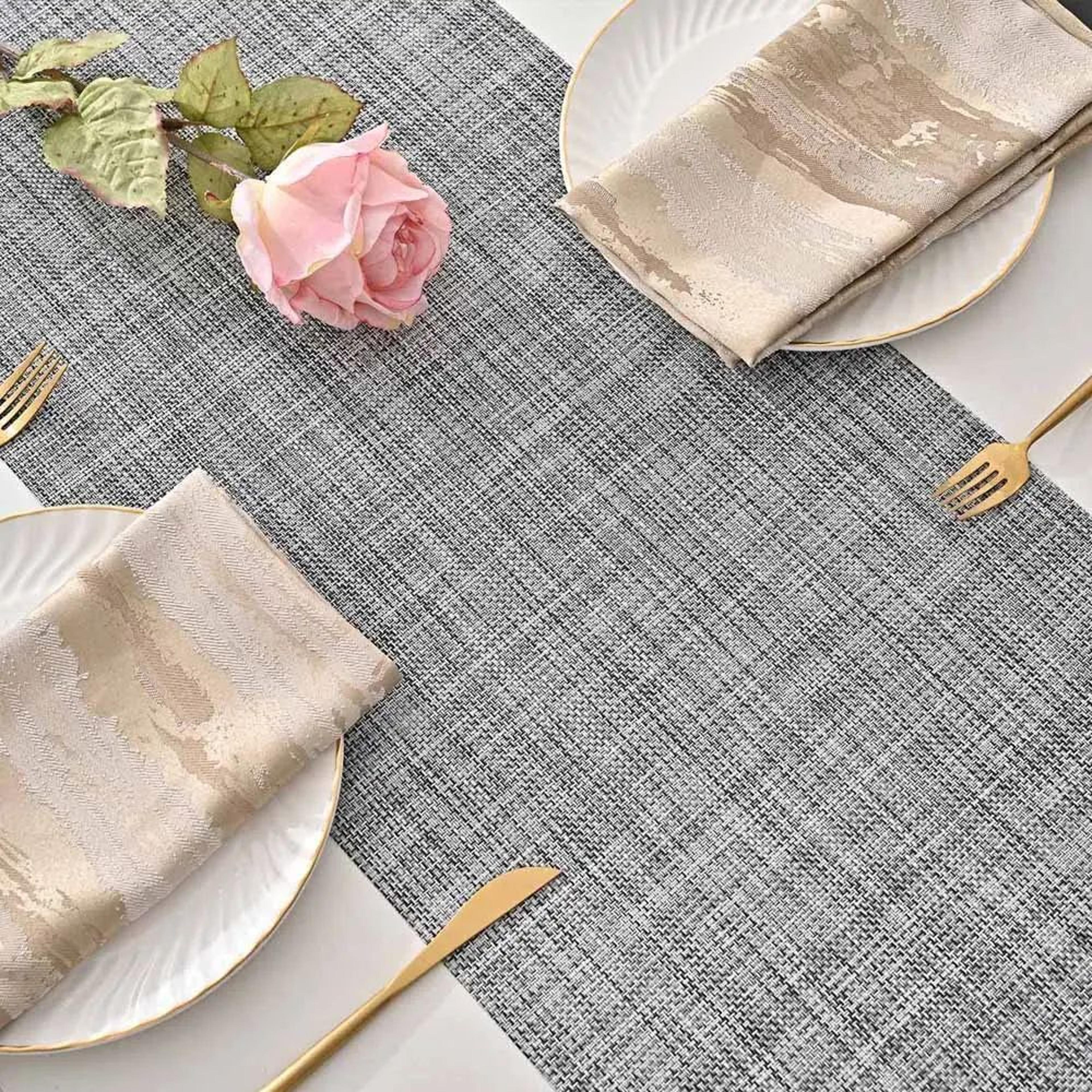 Heat Resistant PVC Table Runner Decor 3