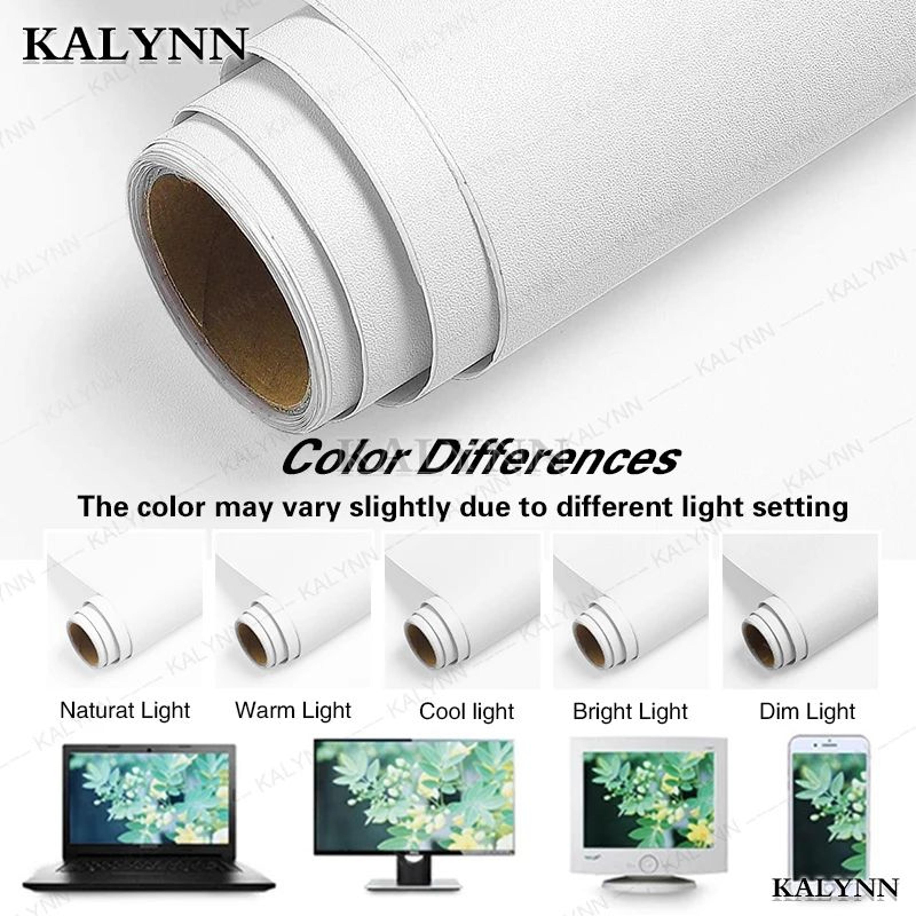 Waterproof Matte White Self Adhesive Wallpaper 1