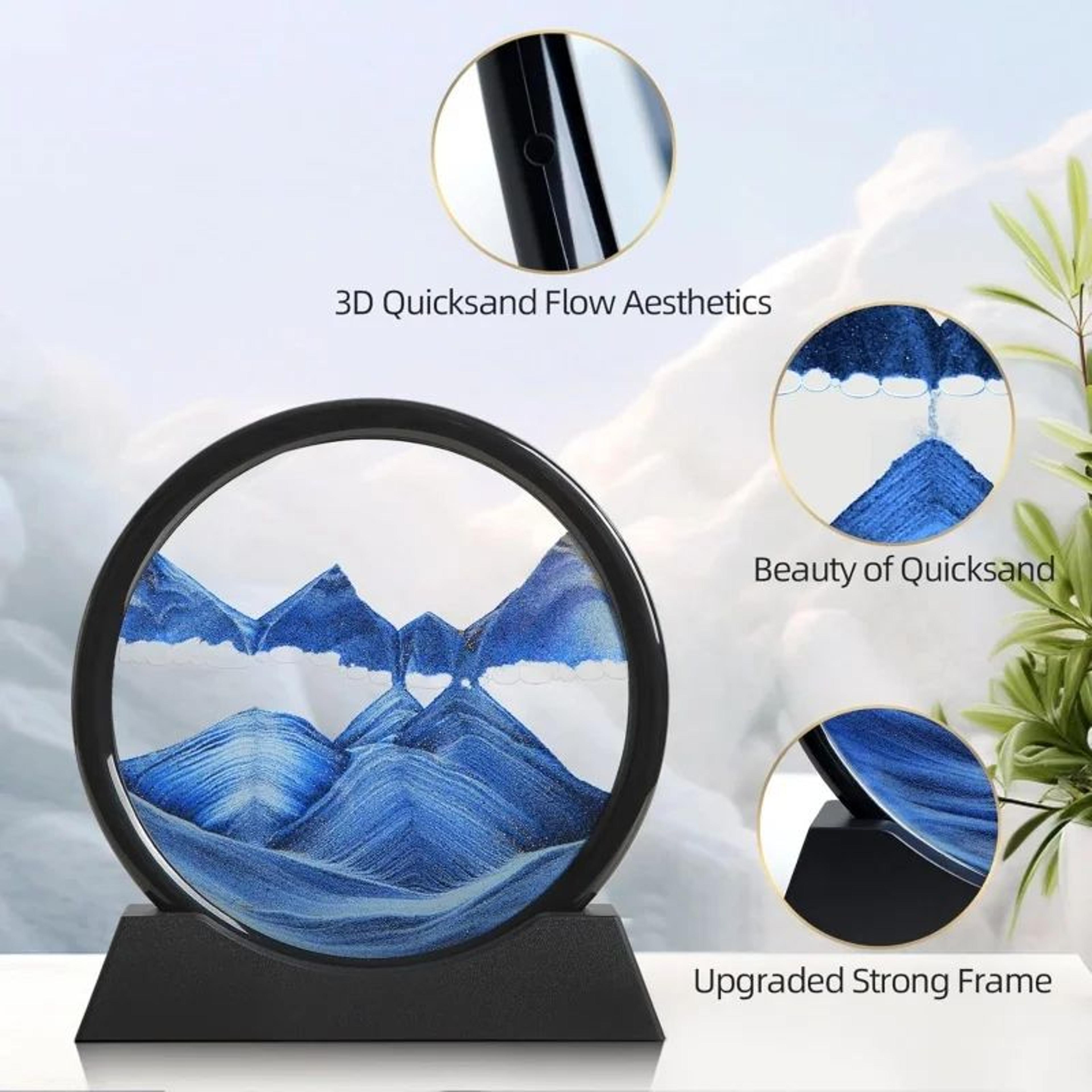 3D Moving Sandscape Craft Flowing Painting 1